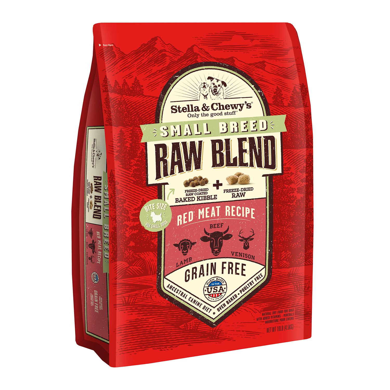 Stella & Chewy's Raw Blend Red Meat Small Breed Recipe Dog Food