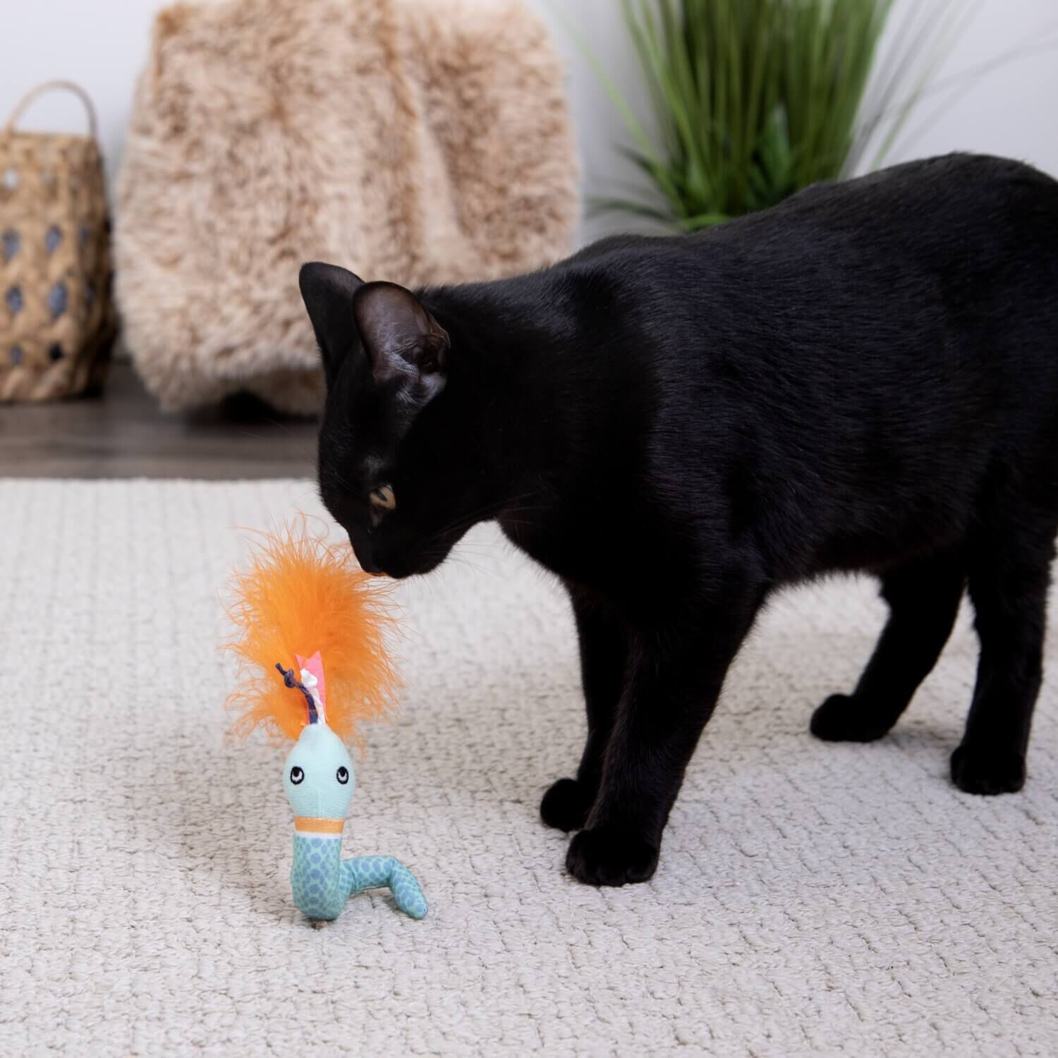 Instincts By Smartykat&reg; Tricky Twister Bendable Cat Toy With Happynip Silvervine & Catnip