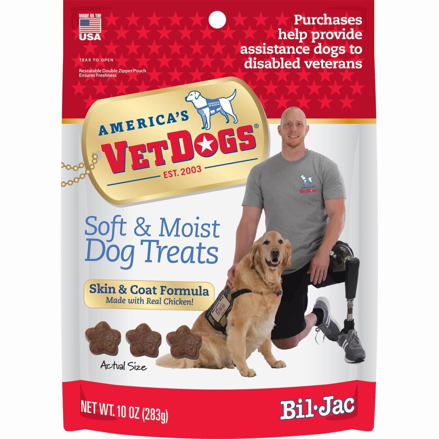 Bil-Jac America's Vetdogs Soft & Chewy Dog Treats