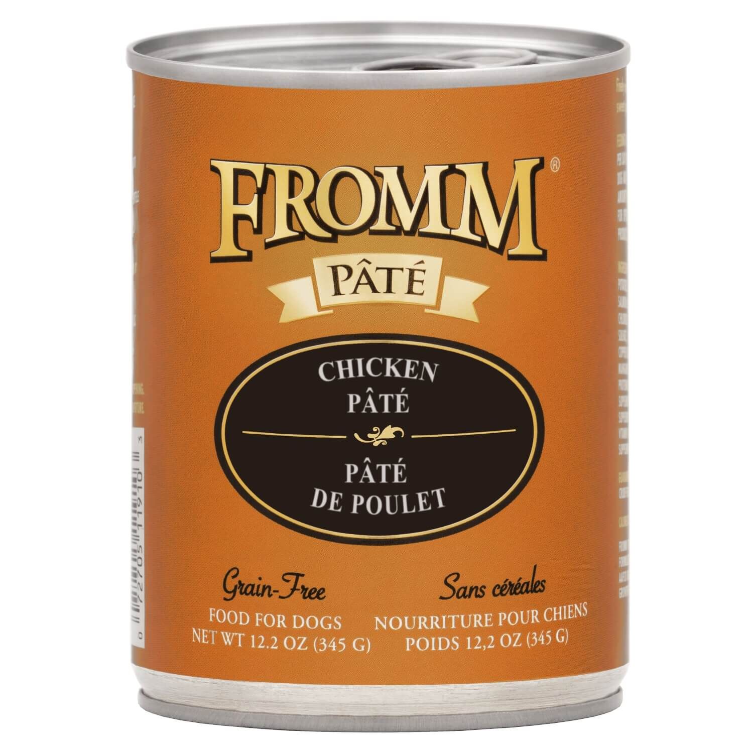 Fromm P&acirc;t&eacute; Chicken P&acirc;t&eacute; Food For Dogs 12.2 Oz
