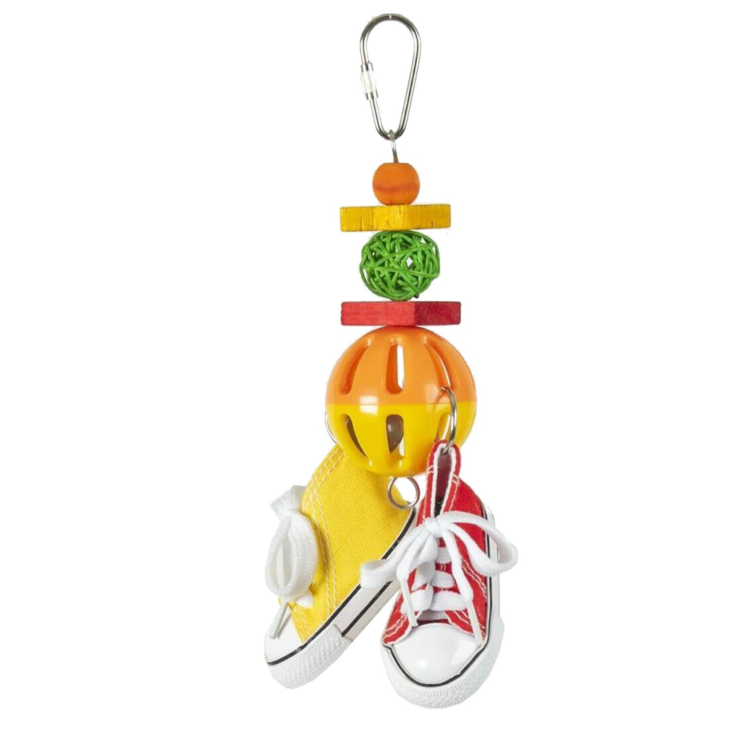 Caitec Sneakers And Balls Bird Toy
