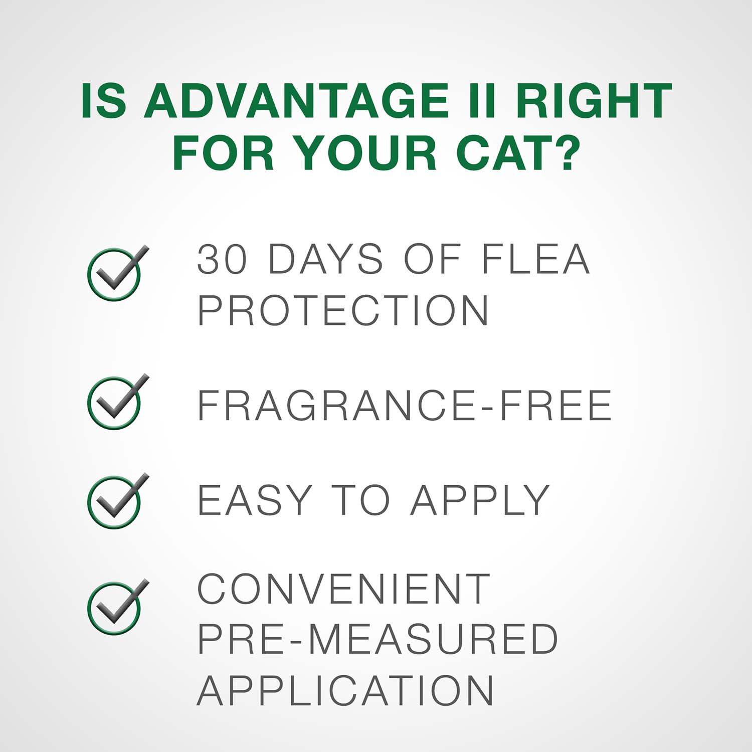 Advantage Ii Flea Treatment For Cats And Kittens, 2 To 5 Lbs