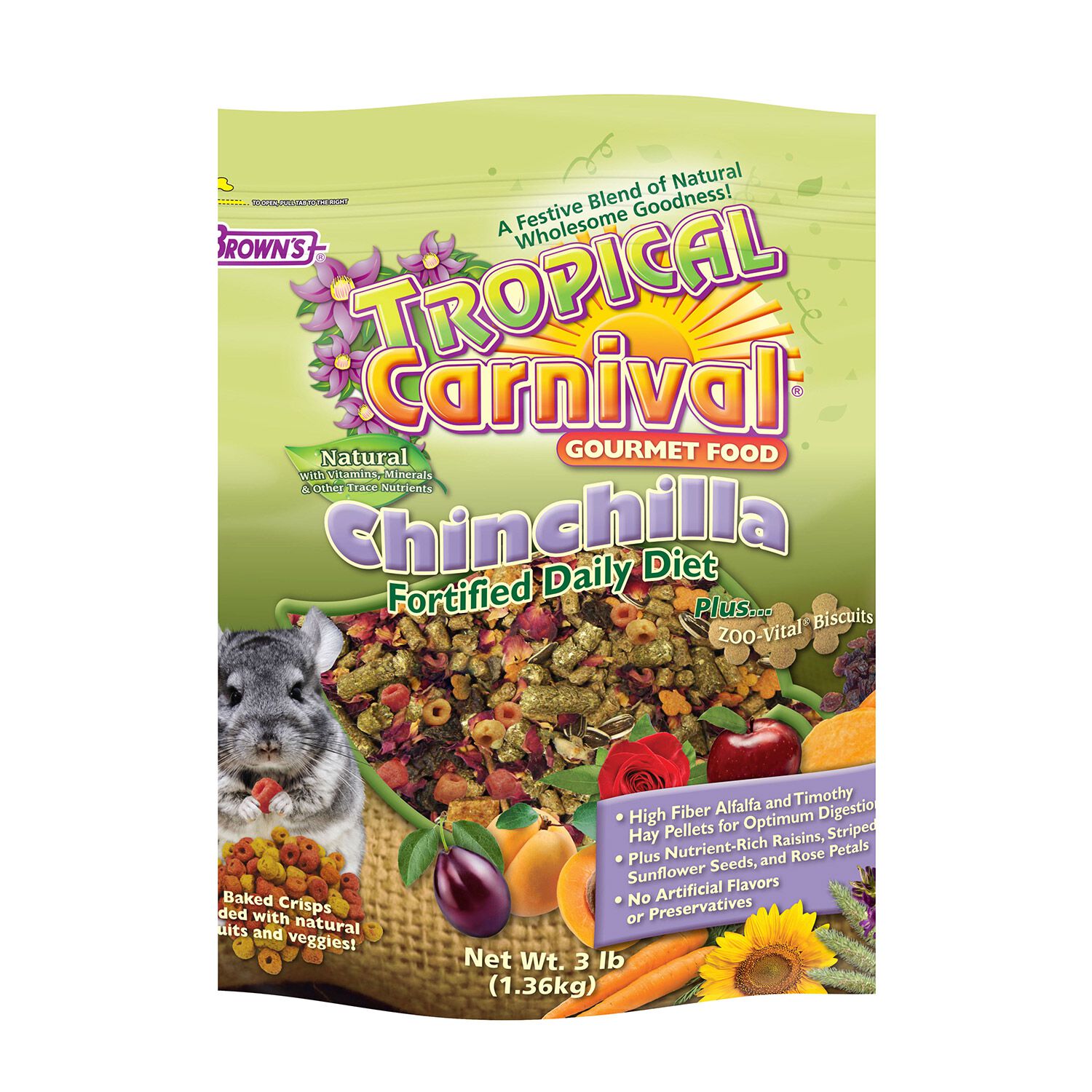 Natural Chinchilla Food