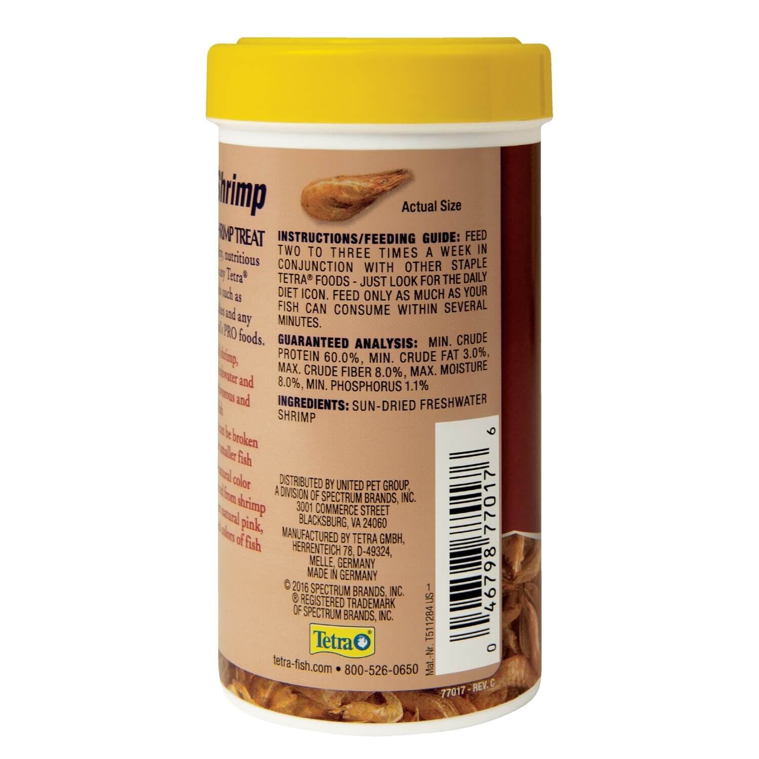 Tetra Rivershrimp, Natural Shrimp Treat