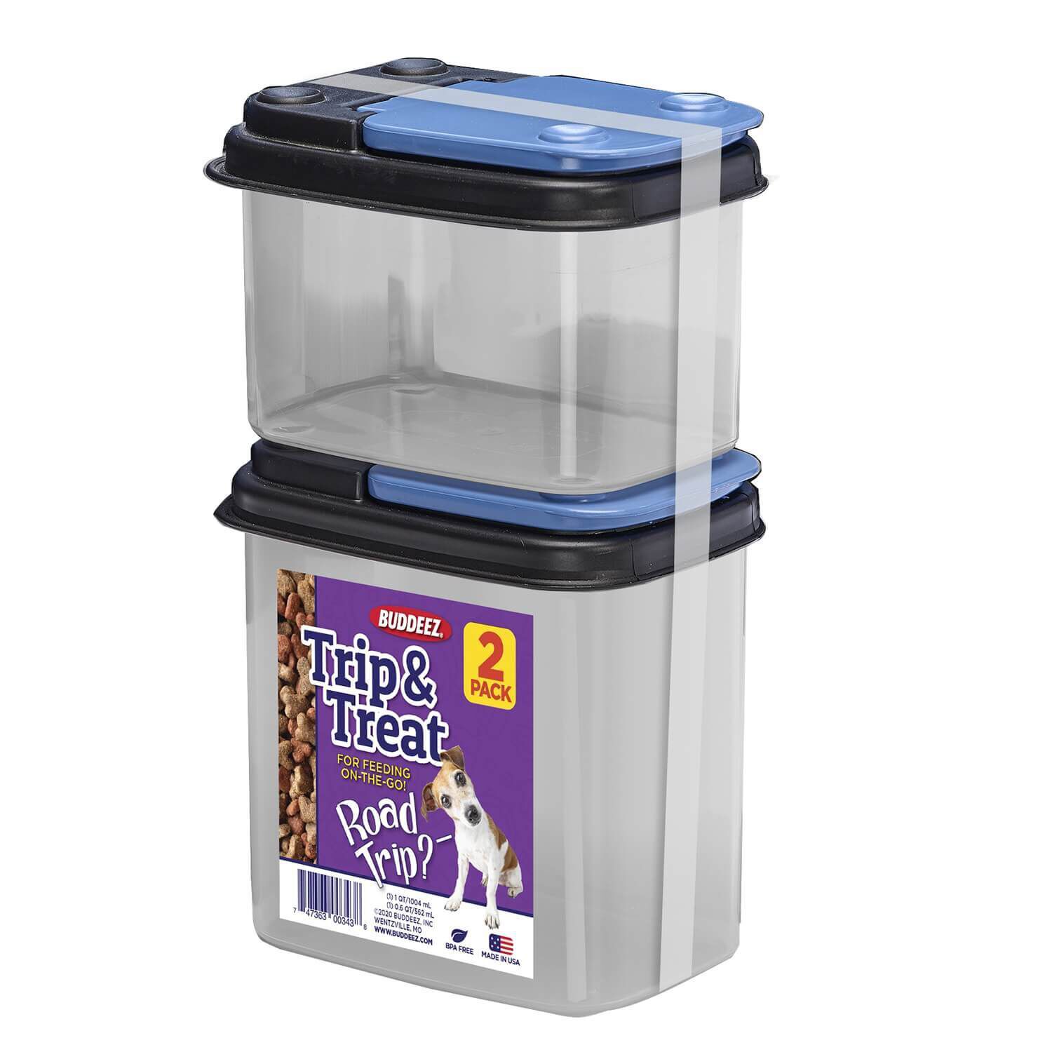 Buddeez Trip & Treat Food Storage System
