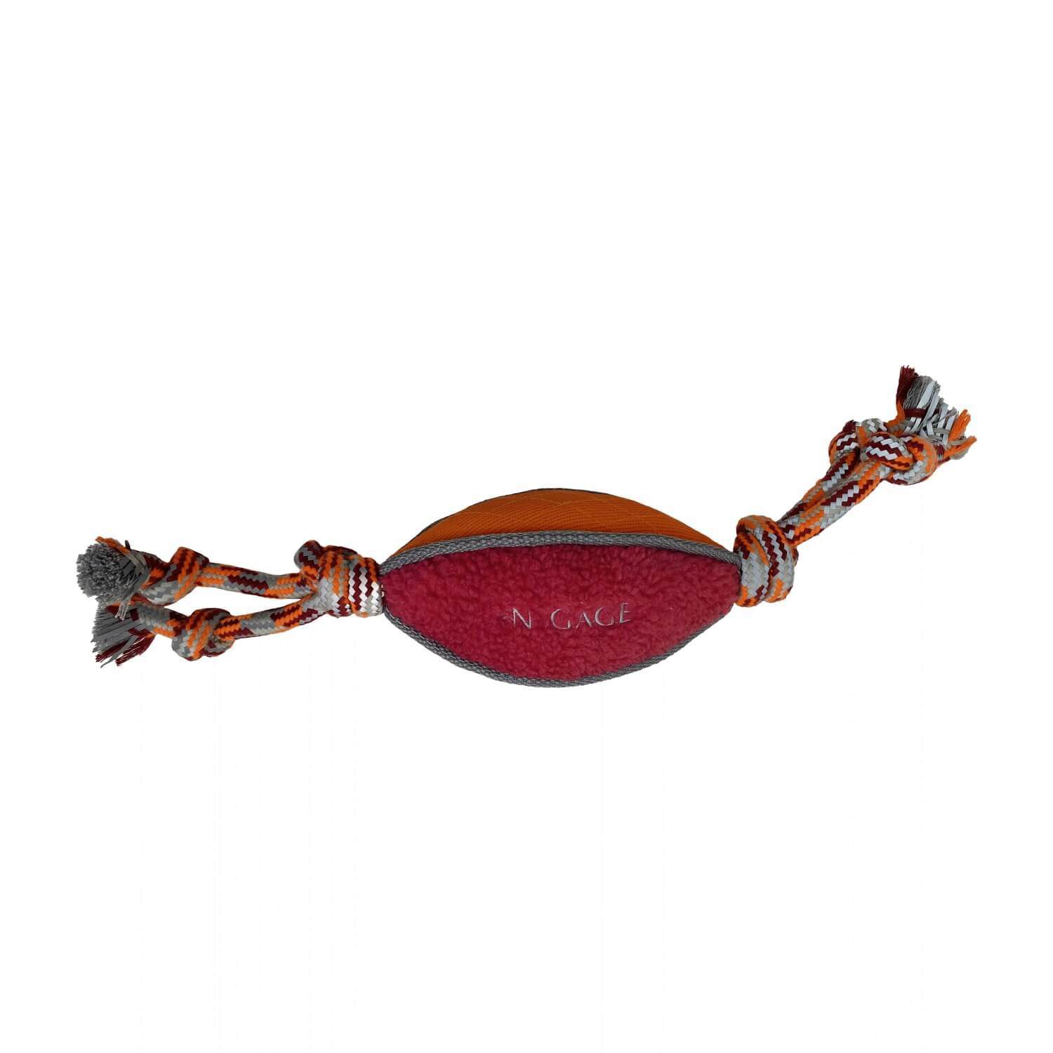 N-Gage Football Rope Tug Dog Toy