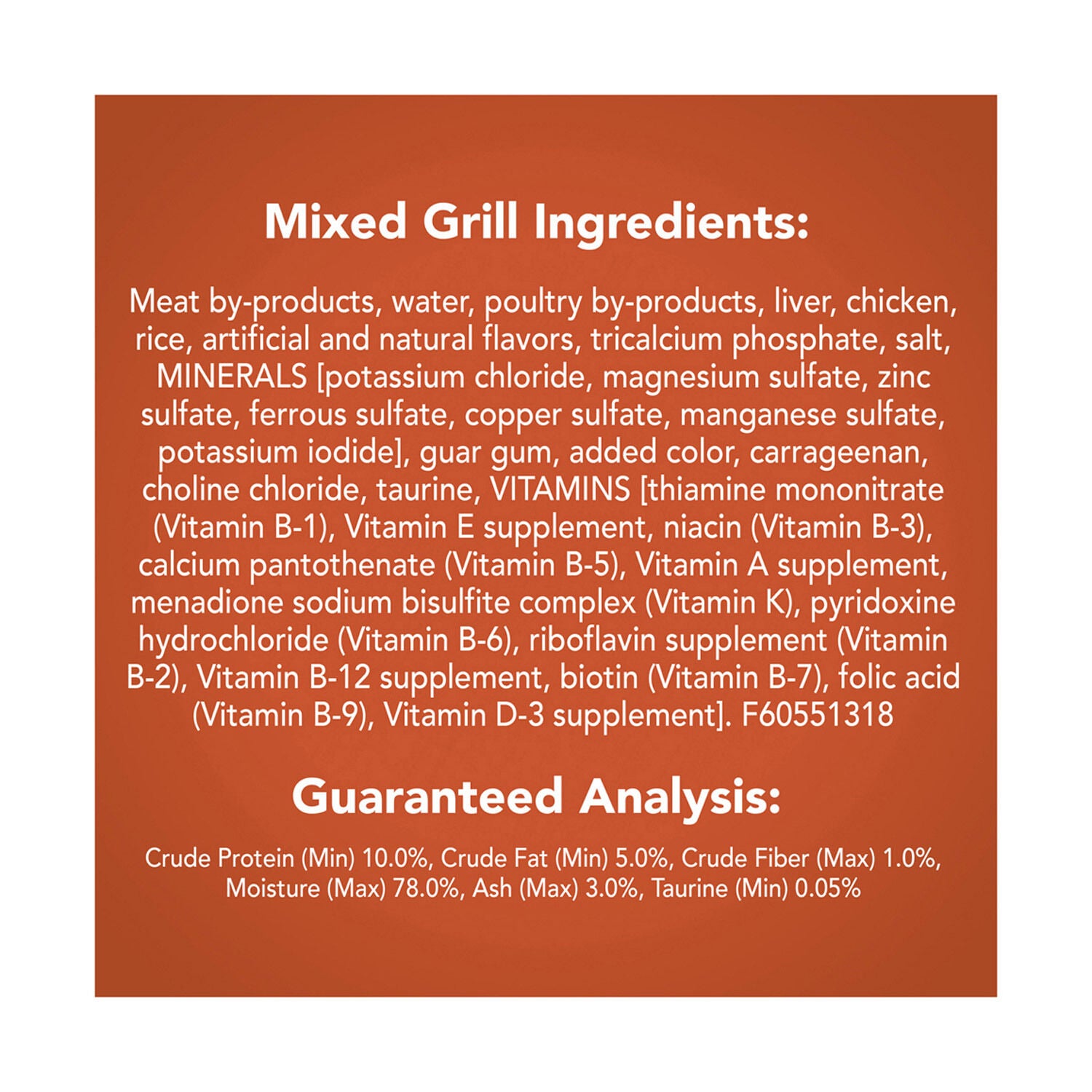 Friskies Pate Mixed Grill Cat Food