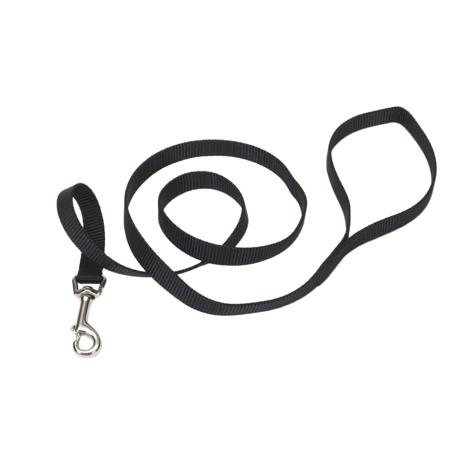 Coastal Pet Products Single-Ply Nylon Dog Leash 5/8" - Black