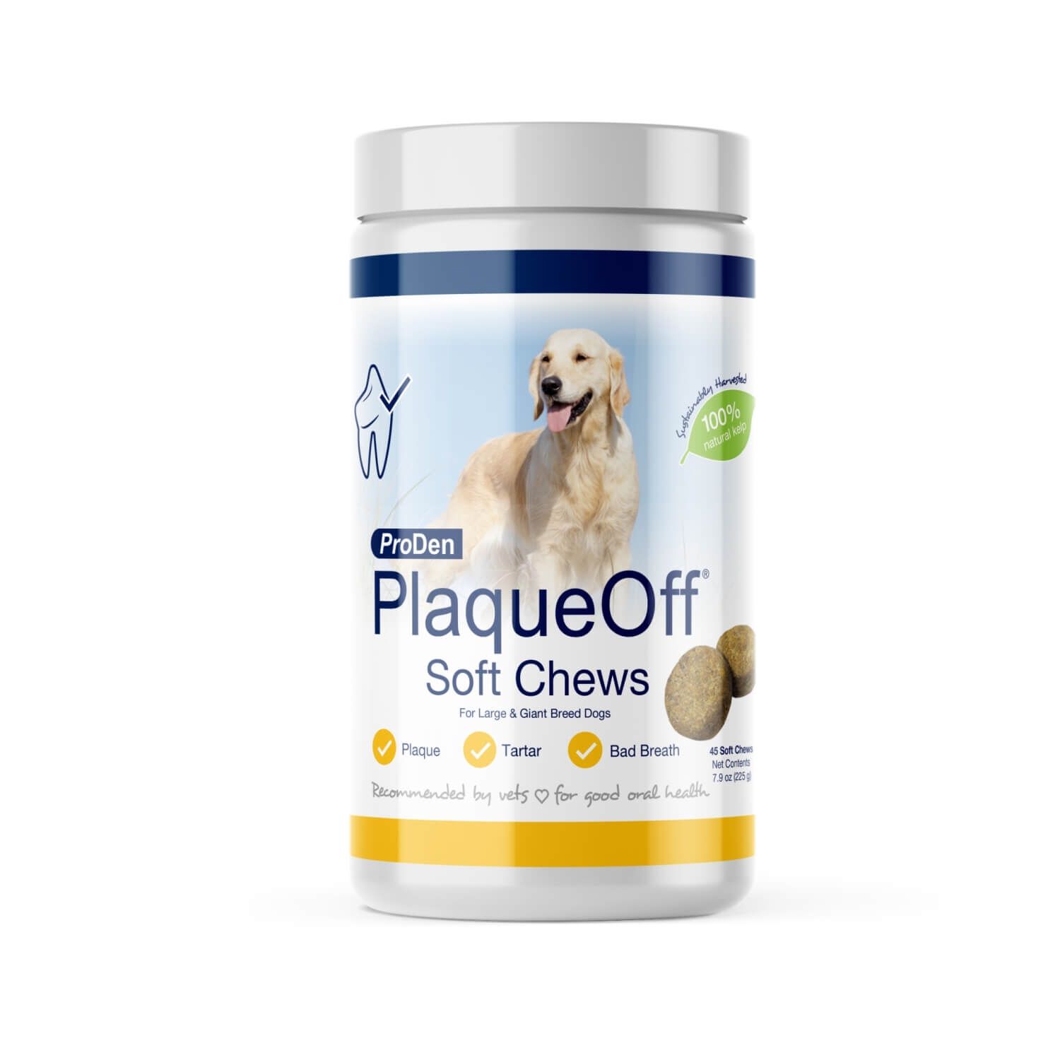 Proden Plaqueoff Dental Soft Chews For Large/Giant Breed Dogs