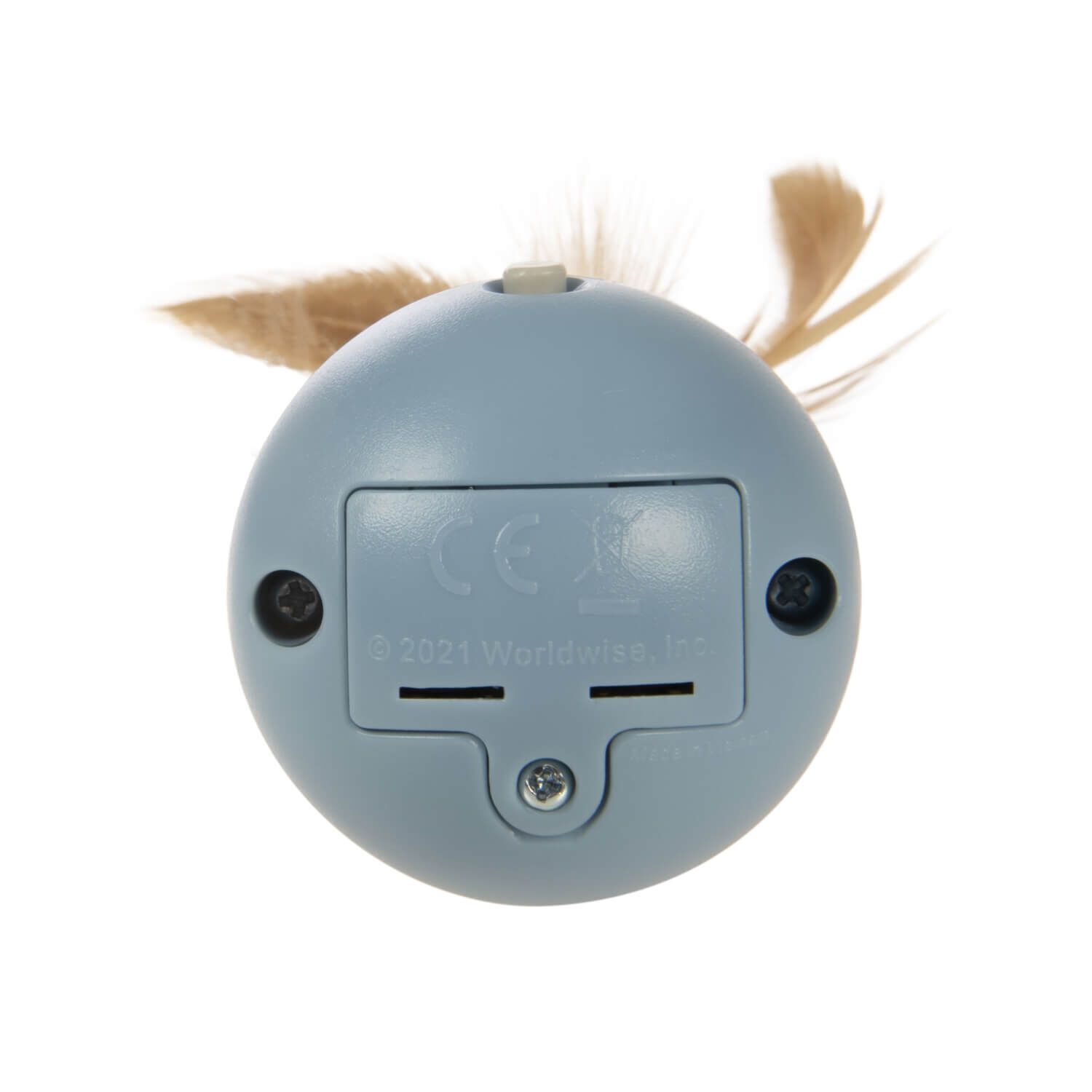 Instincts By Smartykat&reg;Rowdy Ribbons Electronic Motion Spinning Ball Cat Toy, Battery Powered