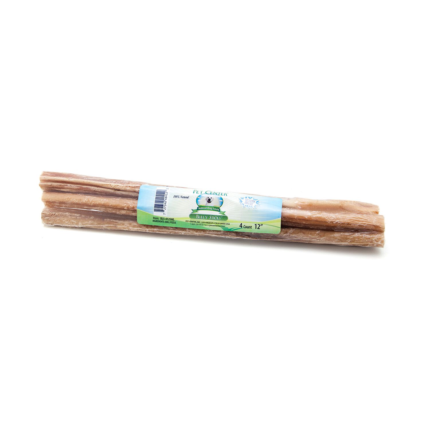 Pet Center Bull Pizzle 12" Value Pack Dog Treat