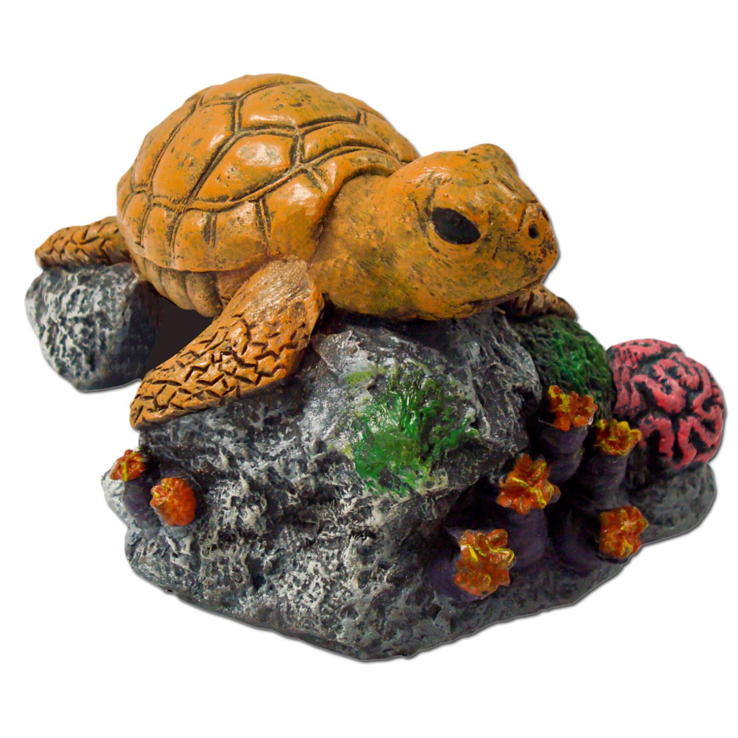Blue Ribbon Exotic Environments Sea Turtle Aquarium Ornament