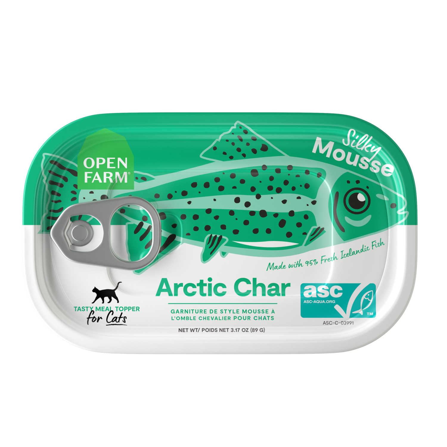 Open Farm Arctic Char Cat Food Topper, 3.17Oz