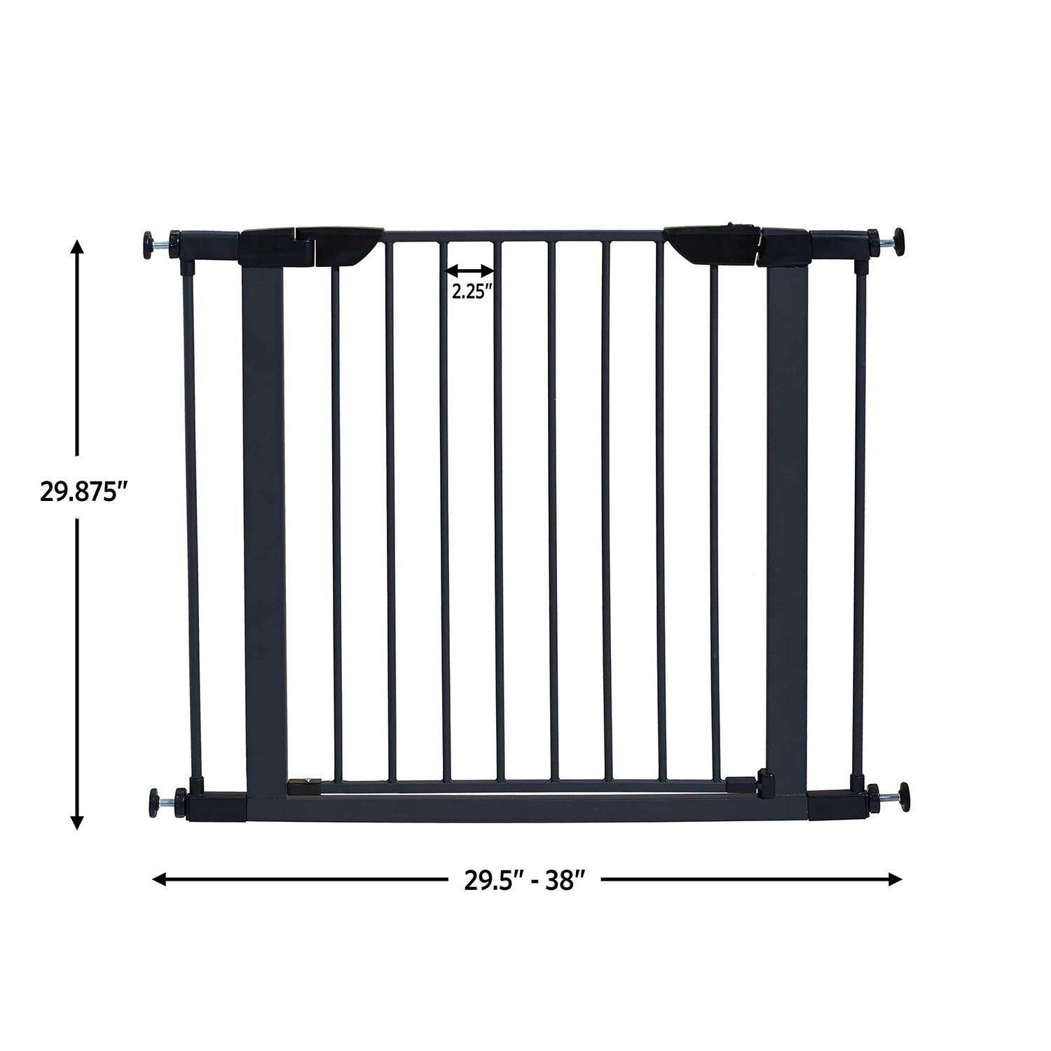 Midwest Steel Pet Gate 29" High Black