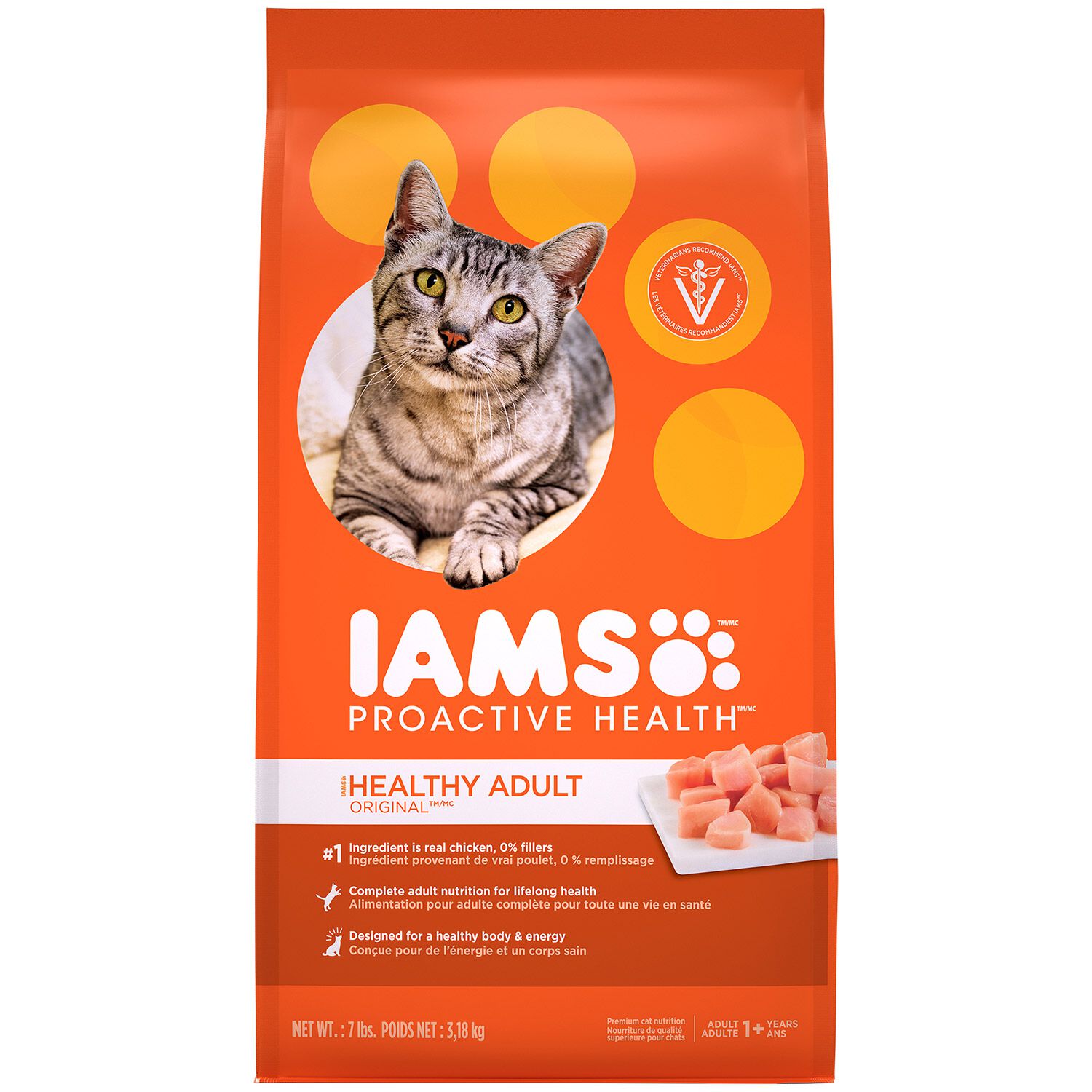Iams Proactive Health Healthy Adult Original With Chicken Cat Food