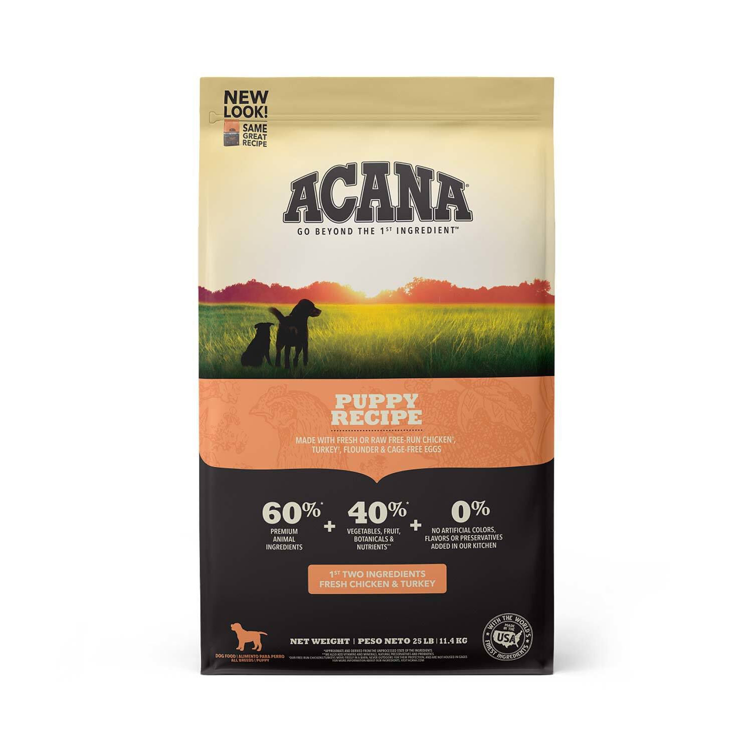 Acana Grain-Free Dry Dog Food, Puppy Recipe