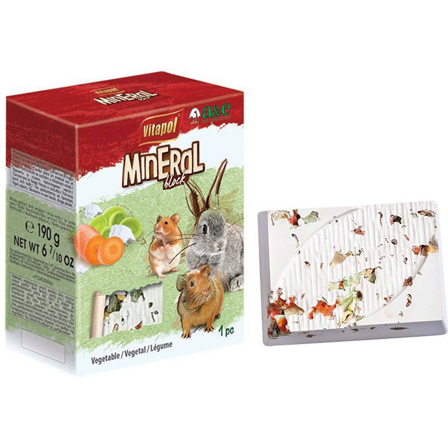A&E Cage Vitapol Xl Lime/Mineral Block For Small Animals