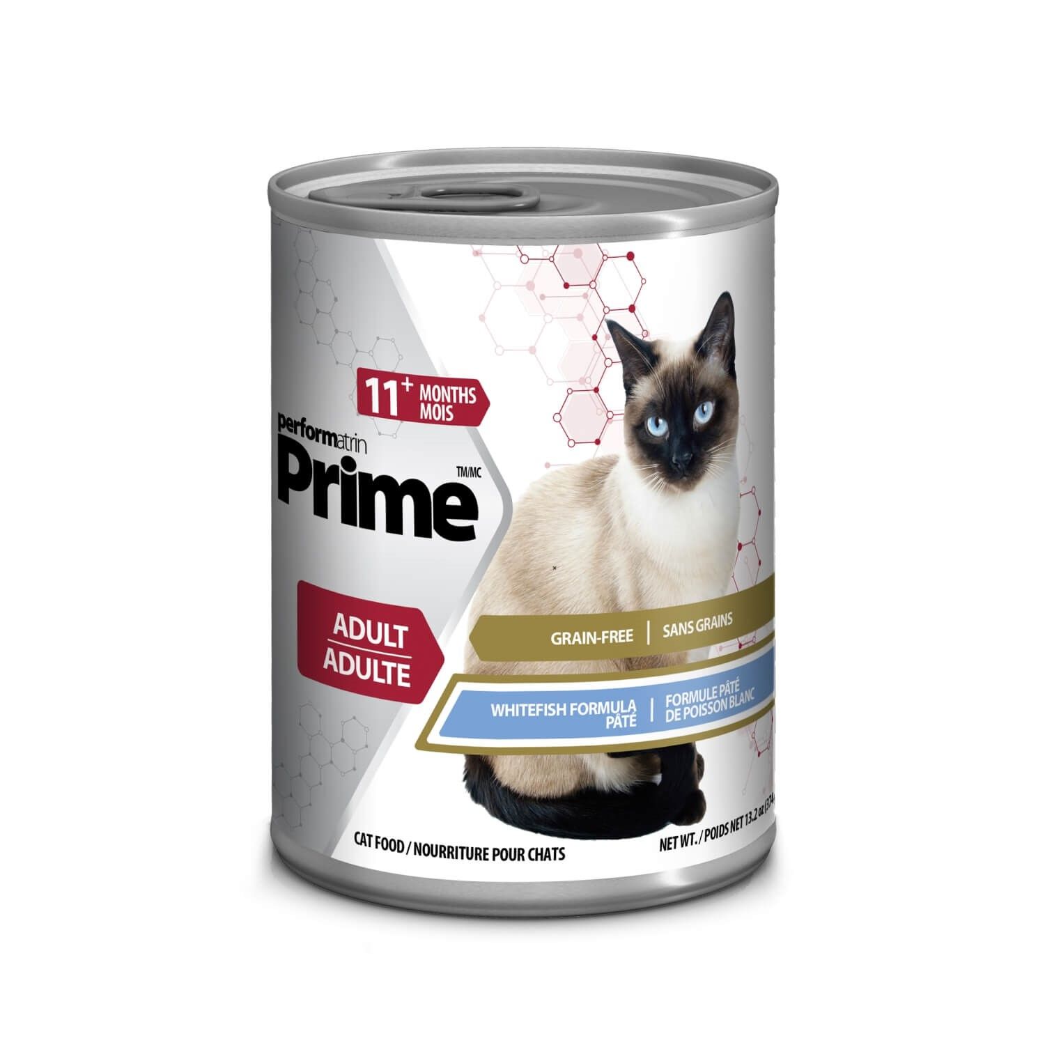 Performatrin Prime Adult Grain-Free Whitefish Pate Formula Wet Cat Food