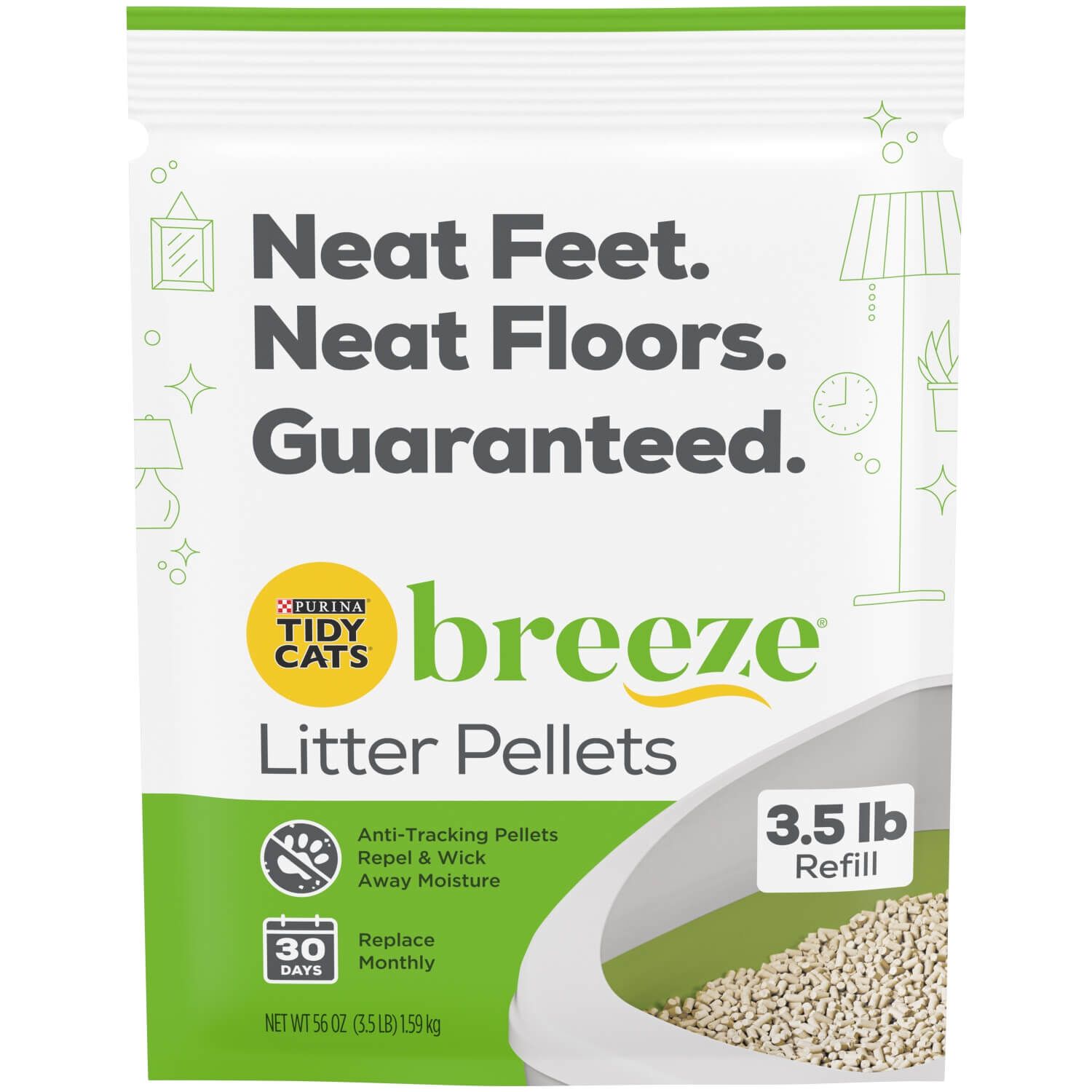 Tidy Cats Breeze Pellets Cat Litter Refill