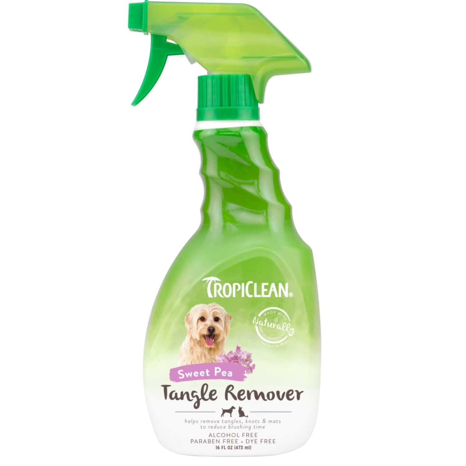 Tropiclean Sweet Pea Tangle Remover Spray For Dogs & Cats