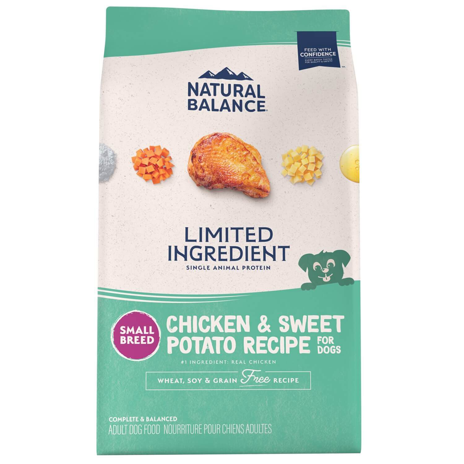 Natural Balance Limited Ingredient Grain Free Chicken & Sweet Potato Small Breed Recipe Dry Dog Food