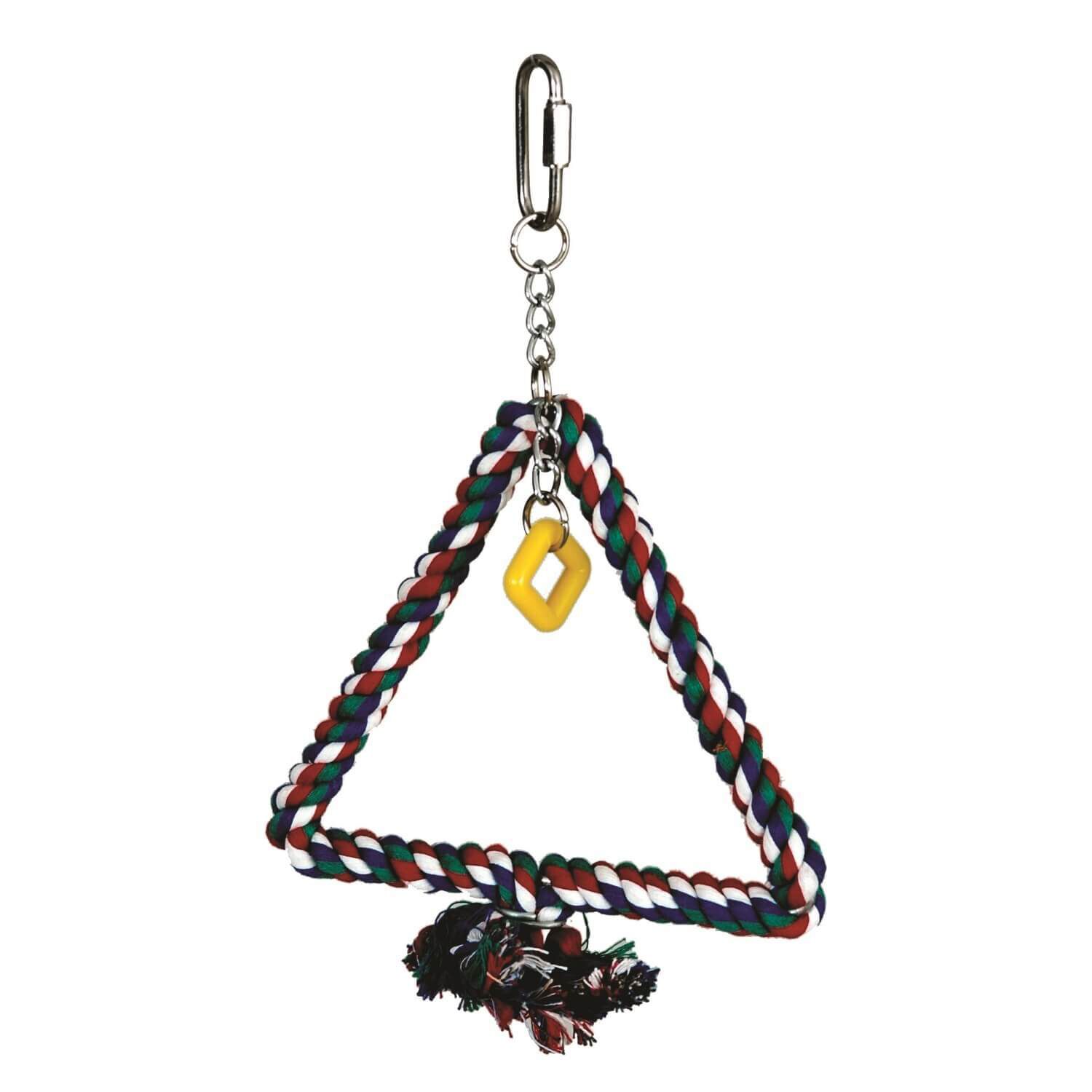 Caitec Small Triangle Cotton Swing For Birds