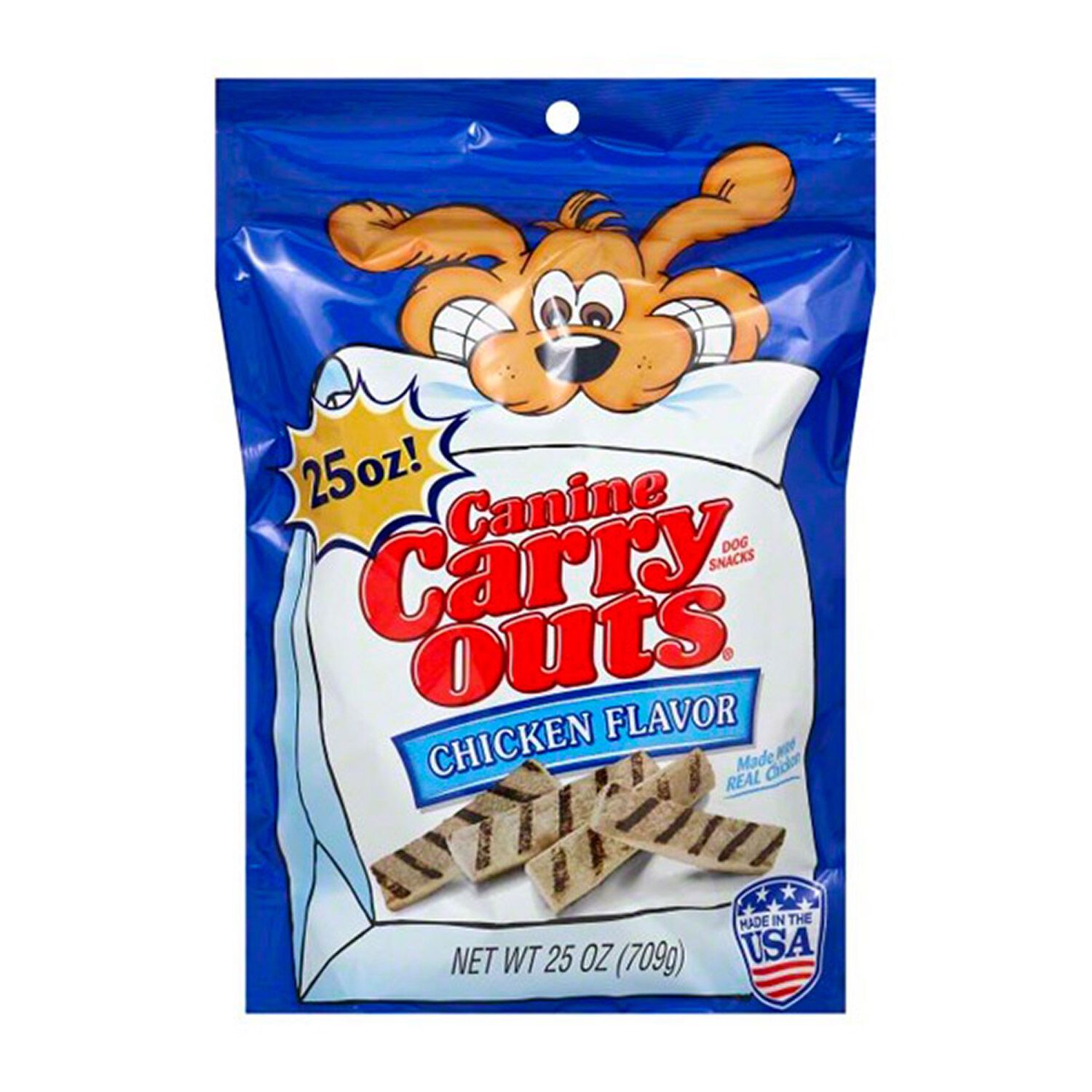Canine Carry Outs Chicken Flavor Dog Treats