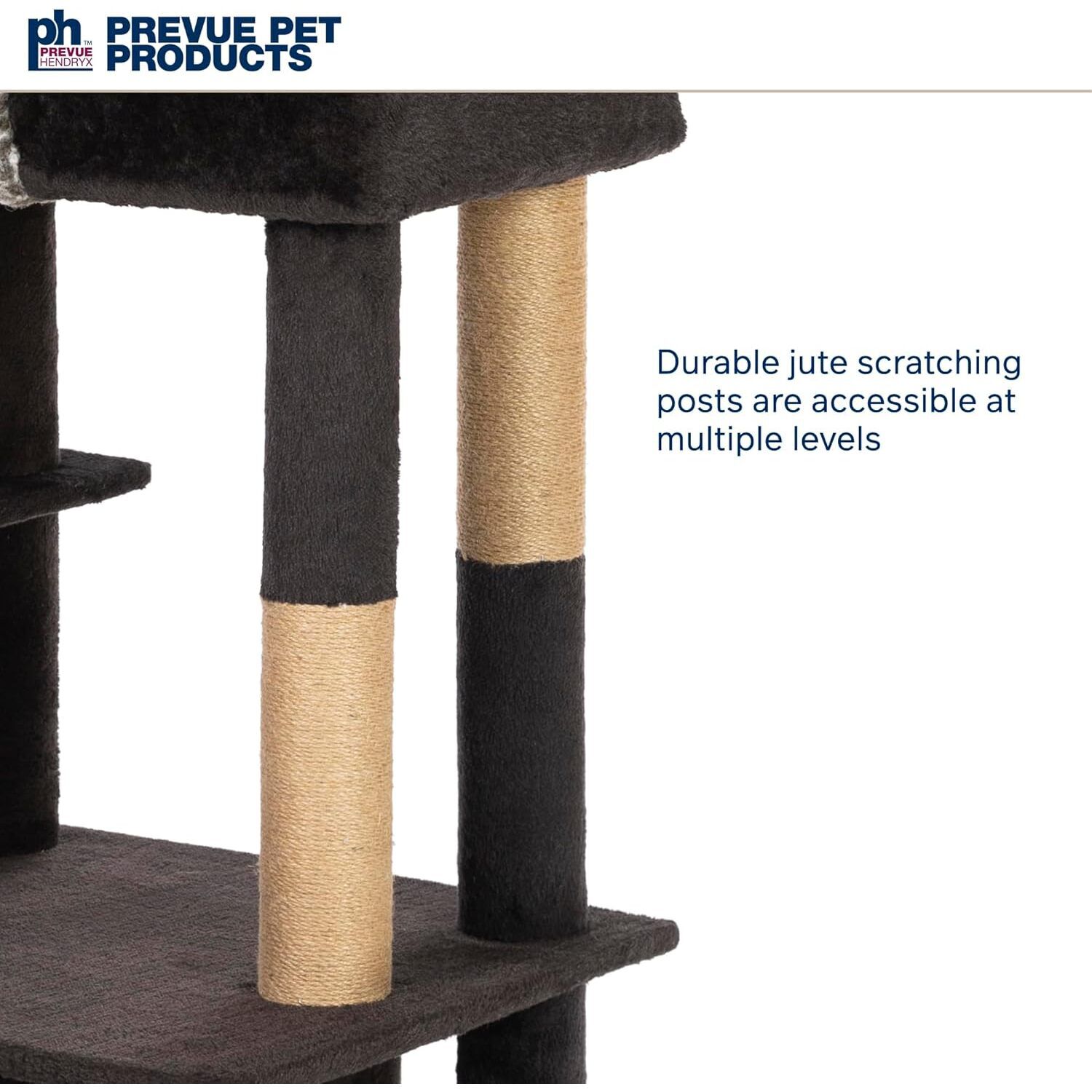 Prevue Pet Products Dark Tower Cat Tree Tower And Hideout