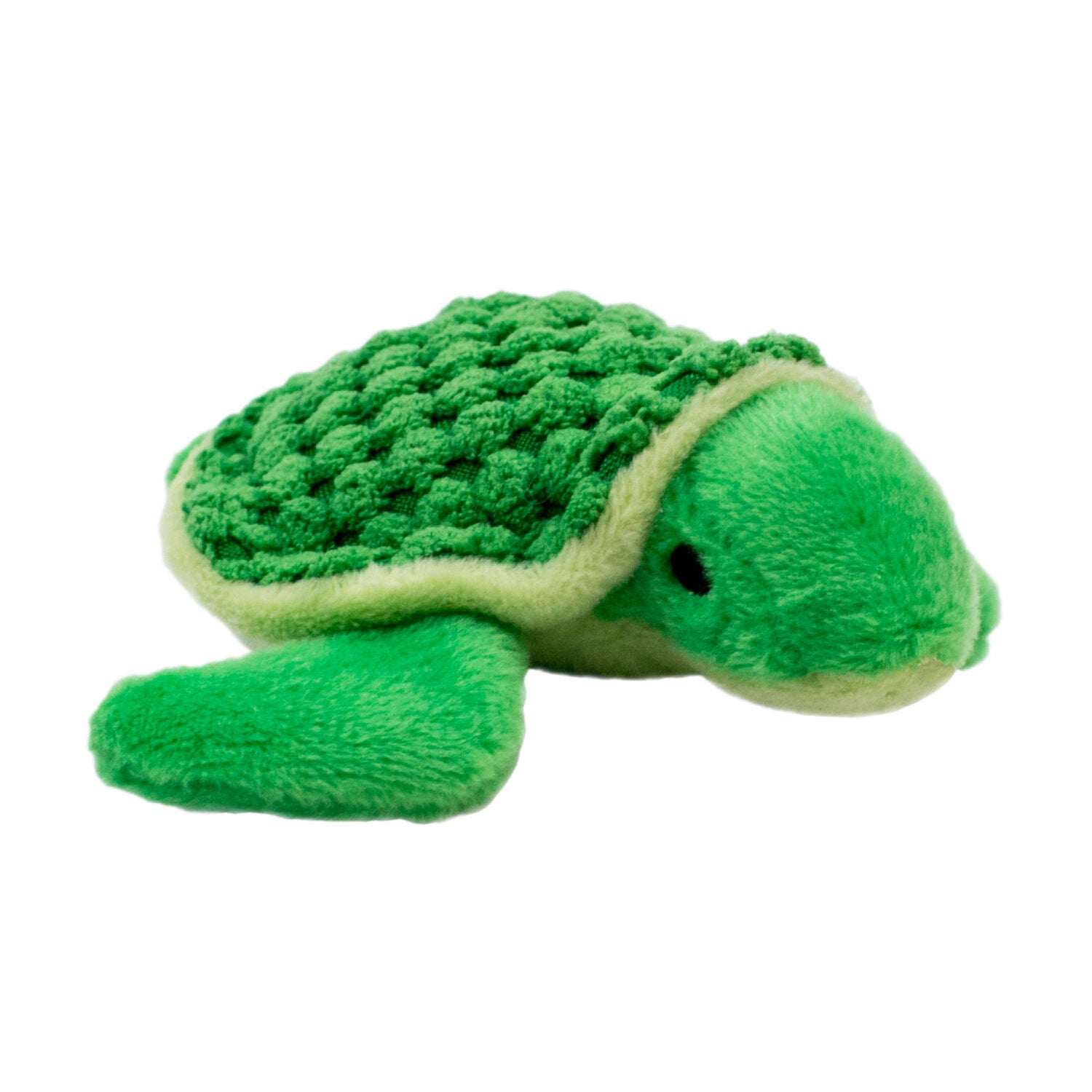 Tall Tails Baby Turtle With Squeaker Plush Dog Toy