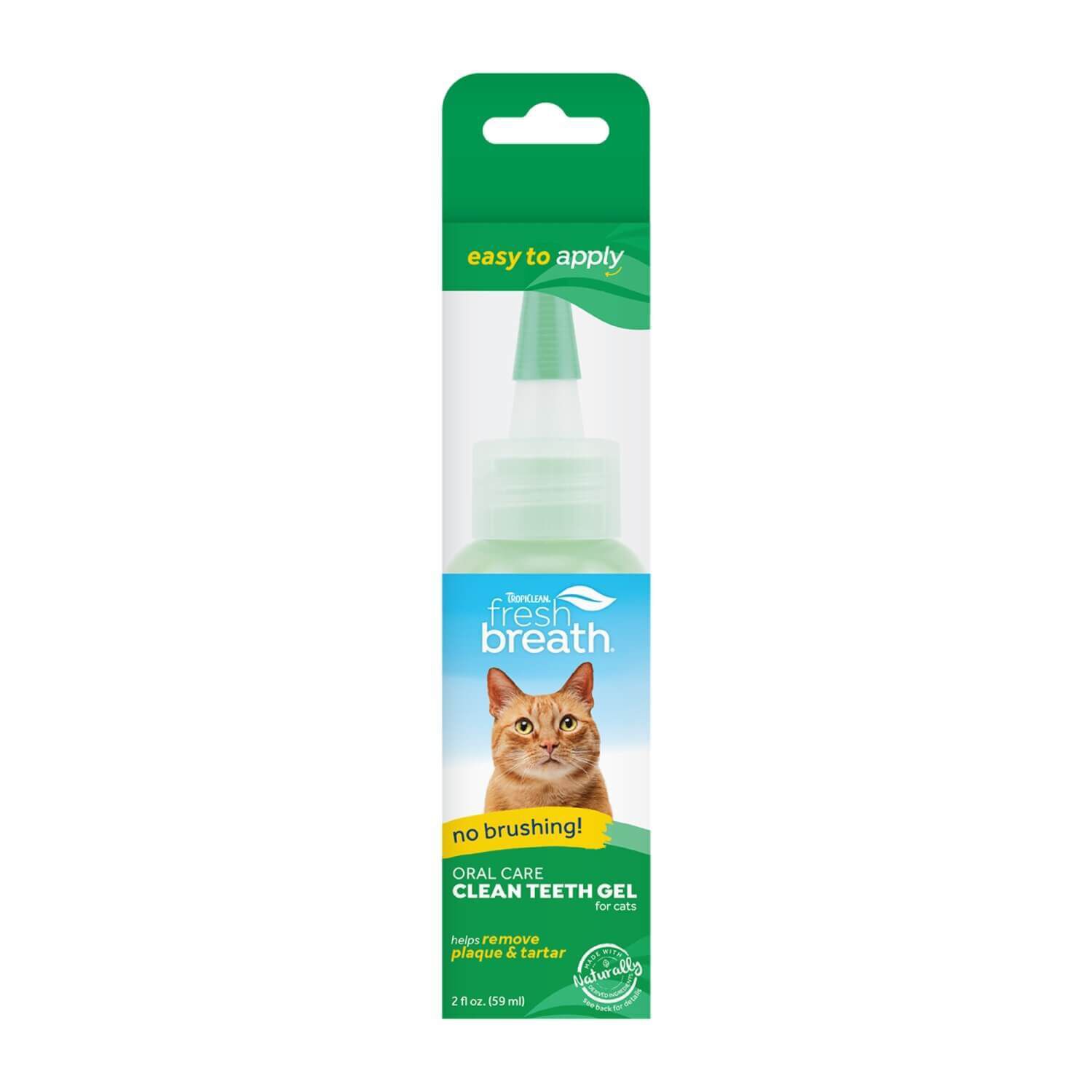 Tropiclean Fresh Breath Clean Teeth Oral Care Gel For Cats