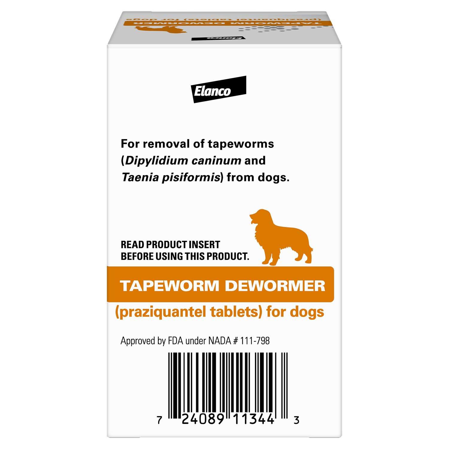 Elanco Tapeworm Dewormer For Dogs