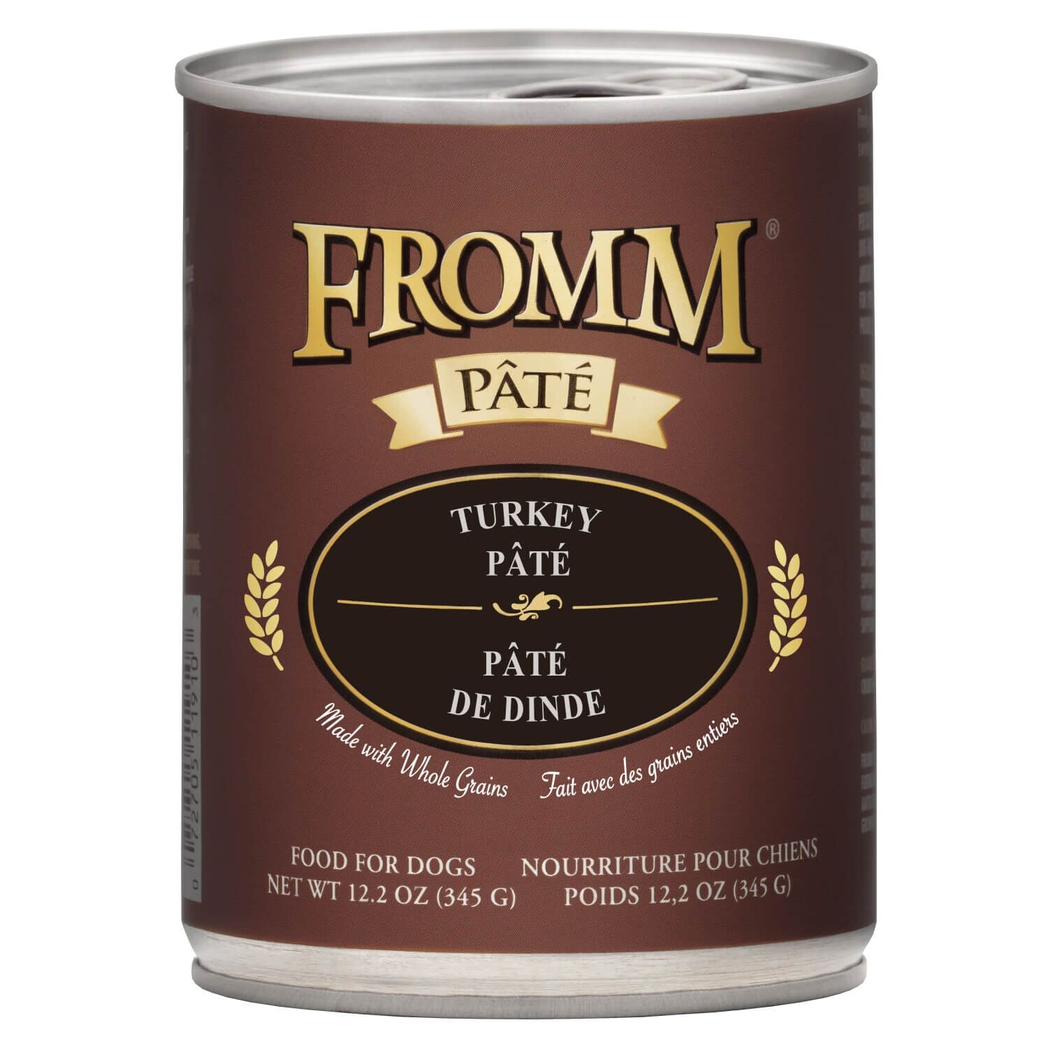 Fromm P&acirc;t&eacute; Turkey P&acirc;t&eacute; Food For Dogs 12.2 Oz