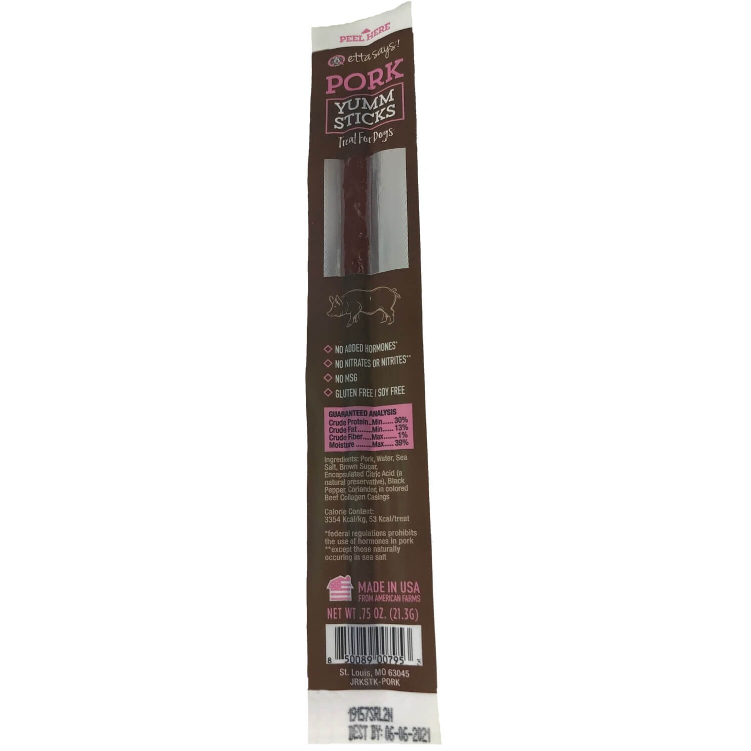 Etta Says! Pork Yumm Sticks Dog Treats