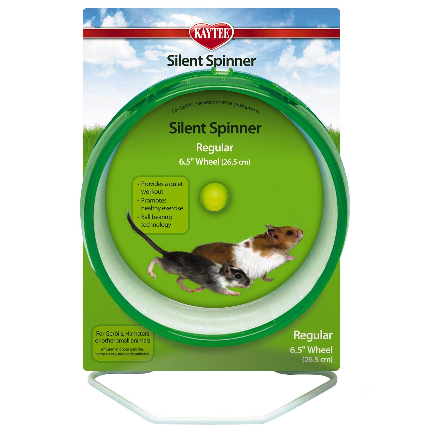 Kaytee Silent Spinner Wheel, Assorted Colours For Small Animals