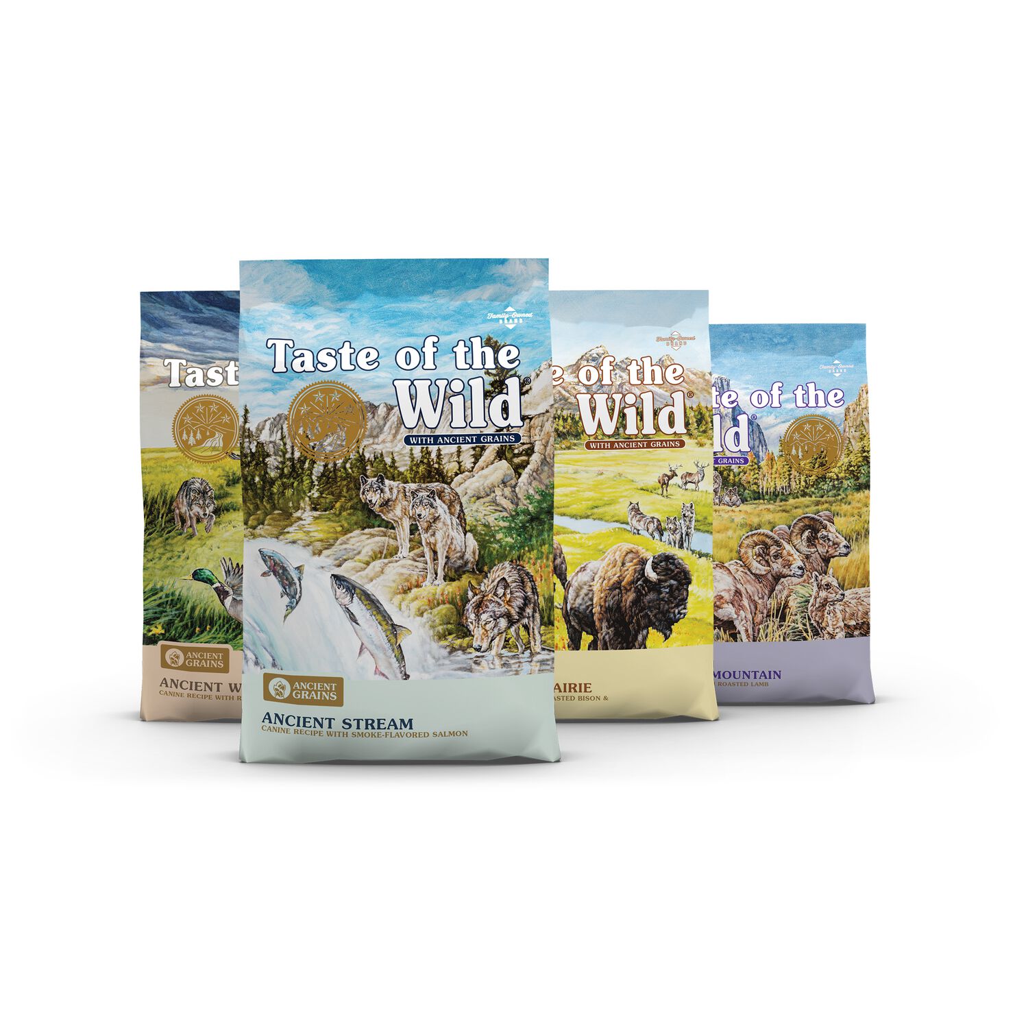 Taste Of The Wild Dry Dog Food, Ancient Mountain Canine Recipe With Roasted Lamb, 28-Lb Bag