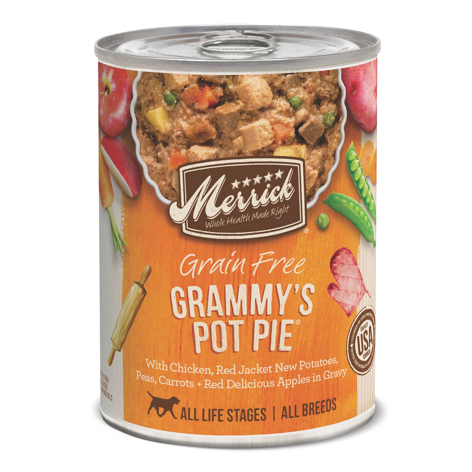 Grain Free Grammy's Pot Pie In Gravy Dog Food