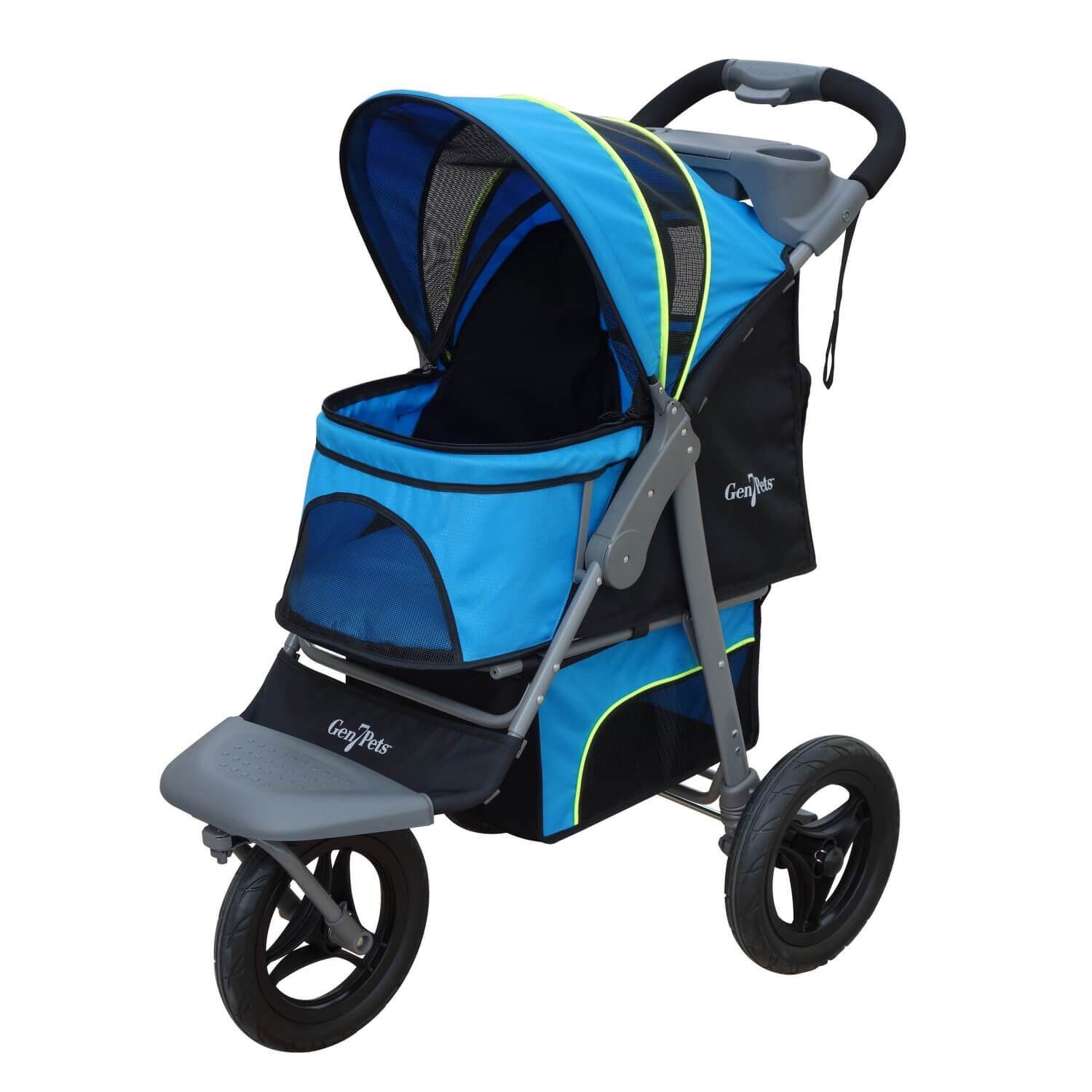 Gen7pets Jogger Pet Stroller, Trailblazer Blue, 26"