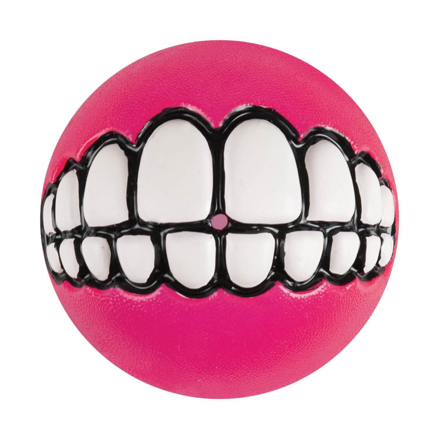 Kong Grinz By Rogz, Fetch And Retrieve Toothy Grin Ball Dog Toy, Assorted Colors