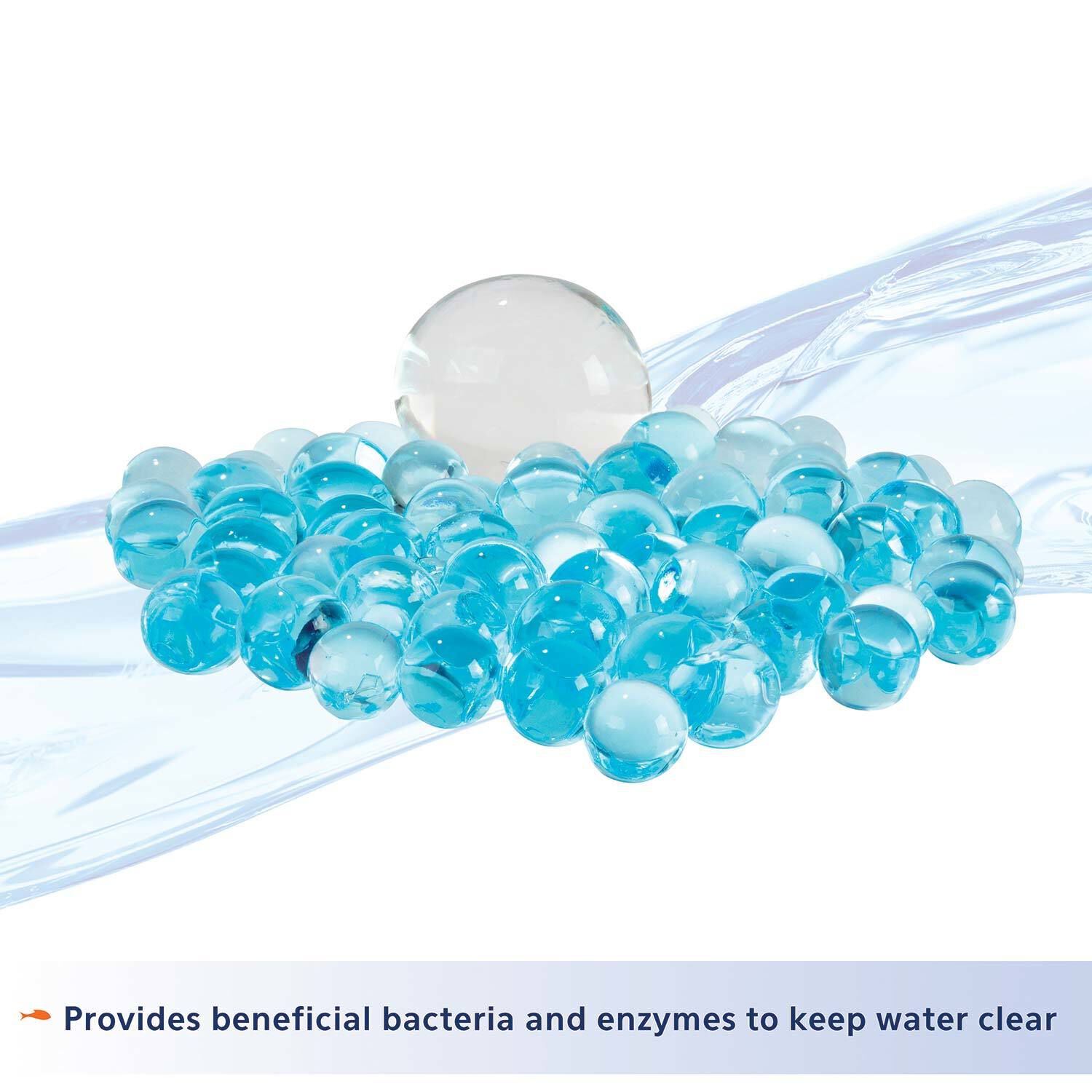 Aqueon Betta Beads Blue, One Pouch