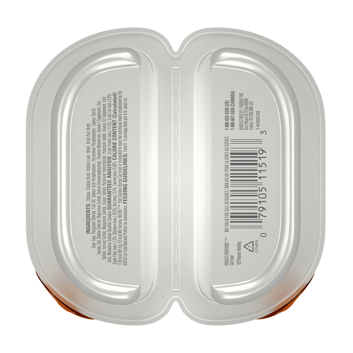 Nutro Perfect Portions Pate Real Chicken Cat Food