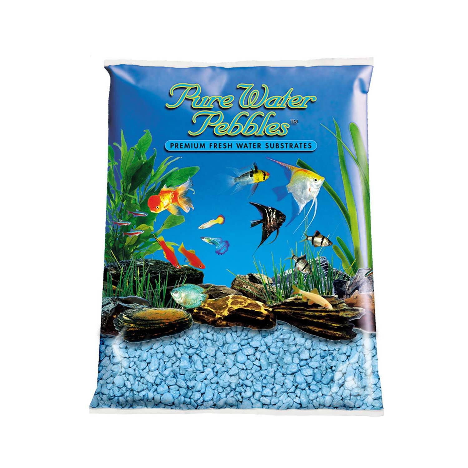 Aquarium Gravel, Heavenly Blue