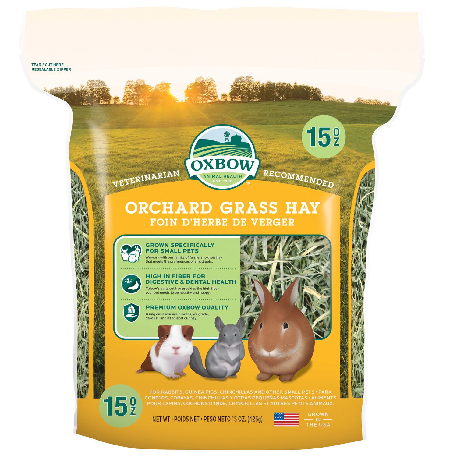 Oxbow Orchard Grass Hay For Small Animals