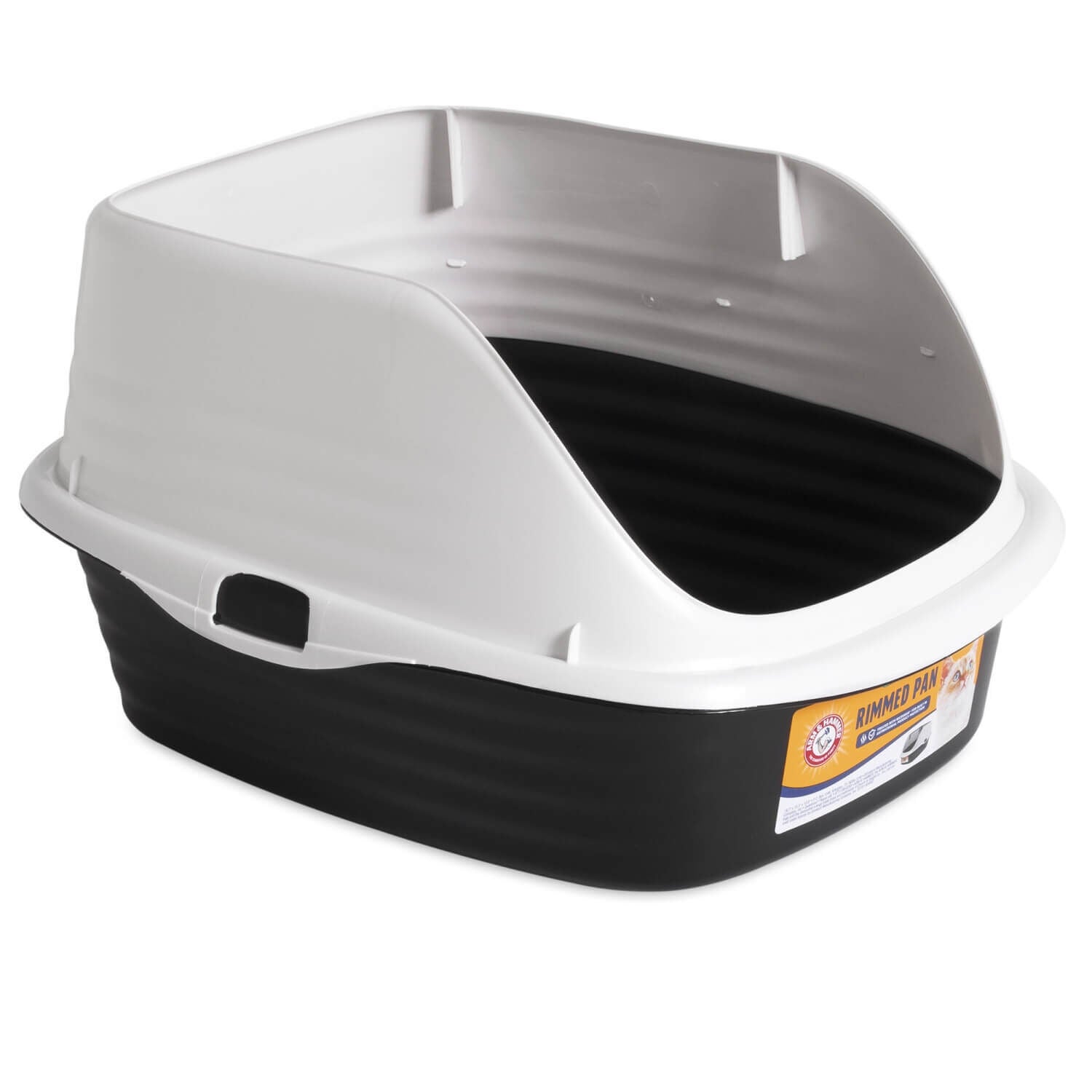 Arm & Hammer Large Rimmed Wave Litter Box