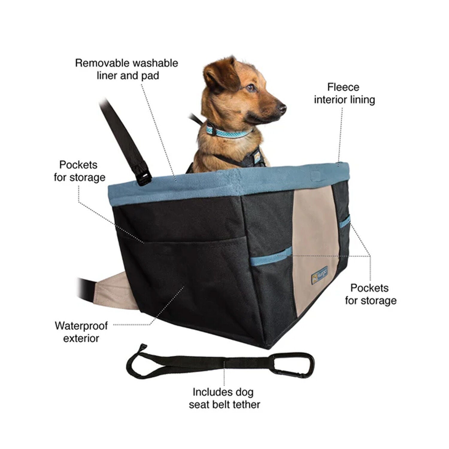 Kurgo Rover Booster Seat