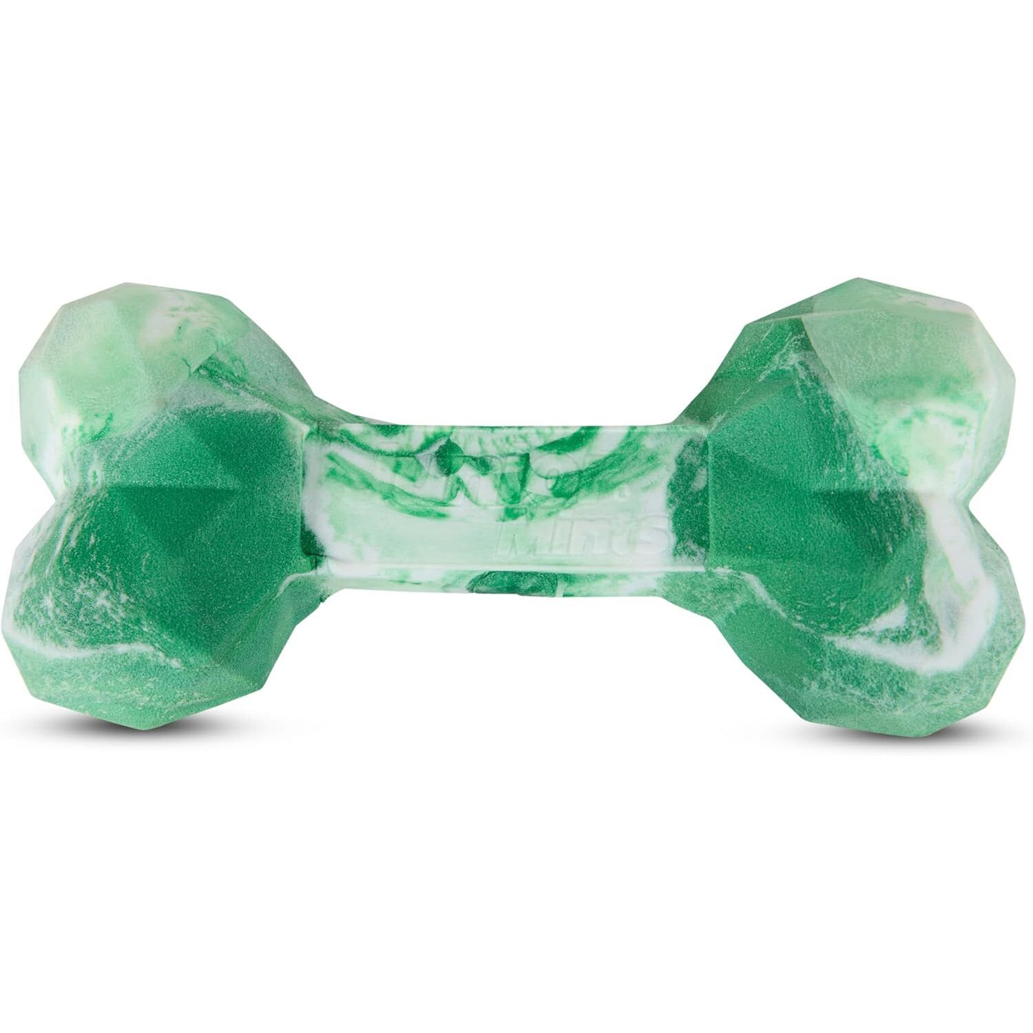 Tootsie Junior Mints Geo Bone Durable Rubber Dog Chew Toy, 6"