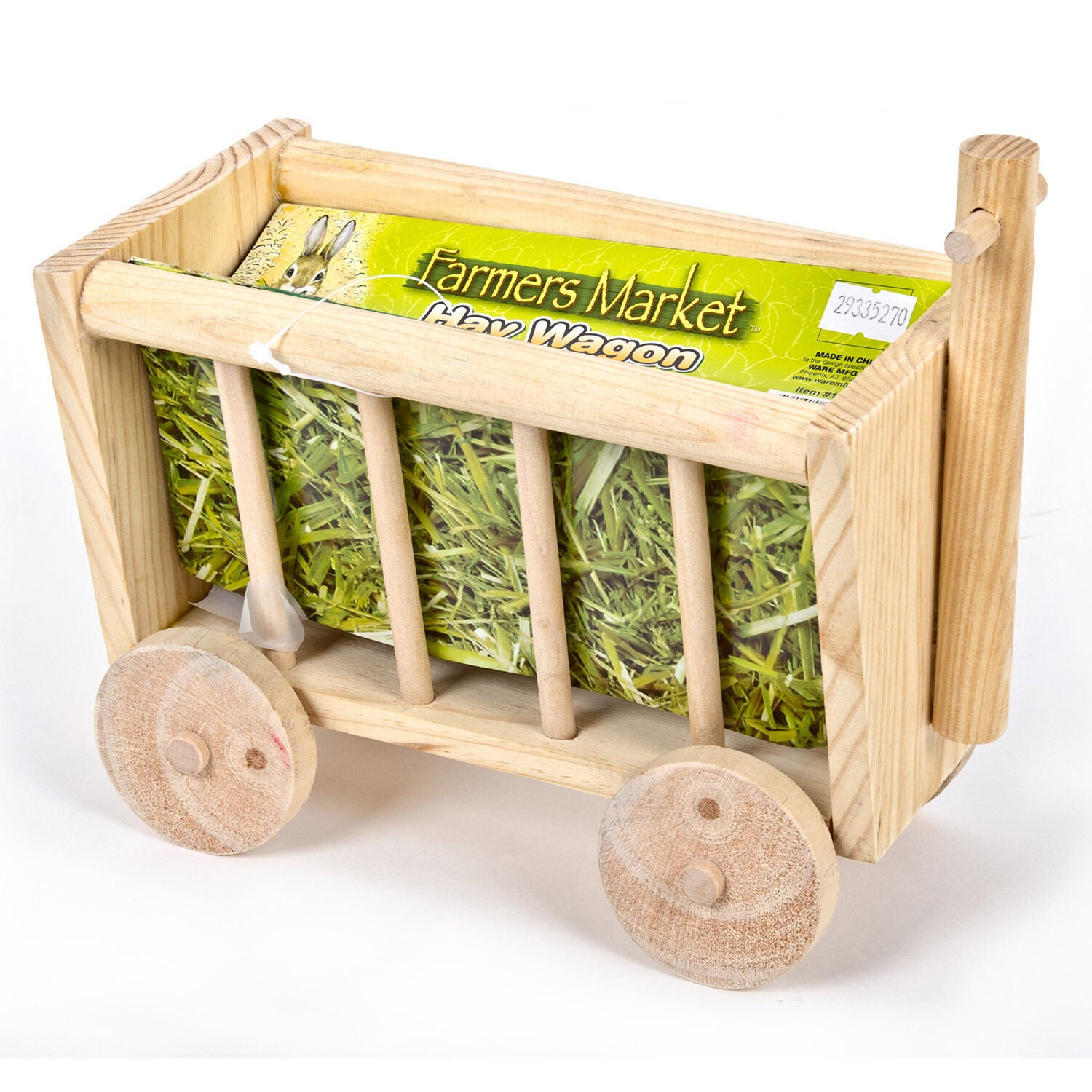 Critterware Wooden Hay Wagon