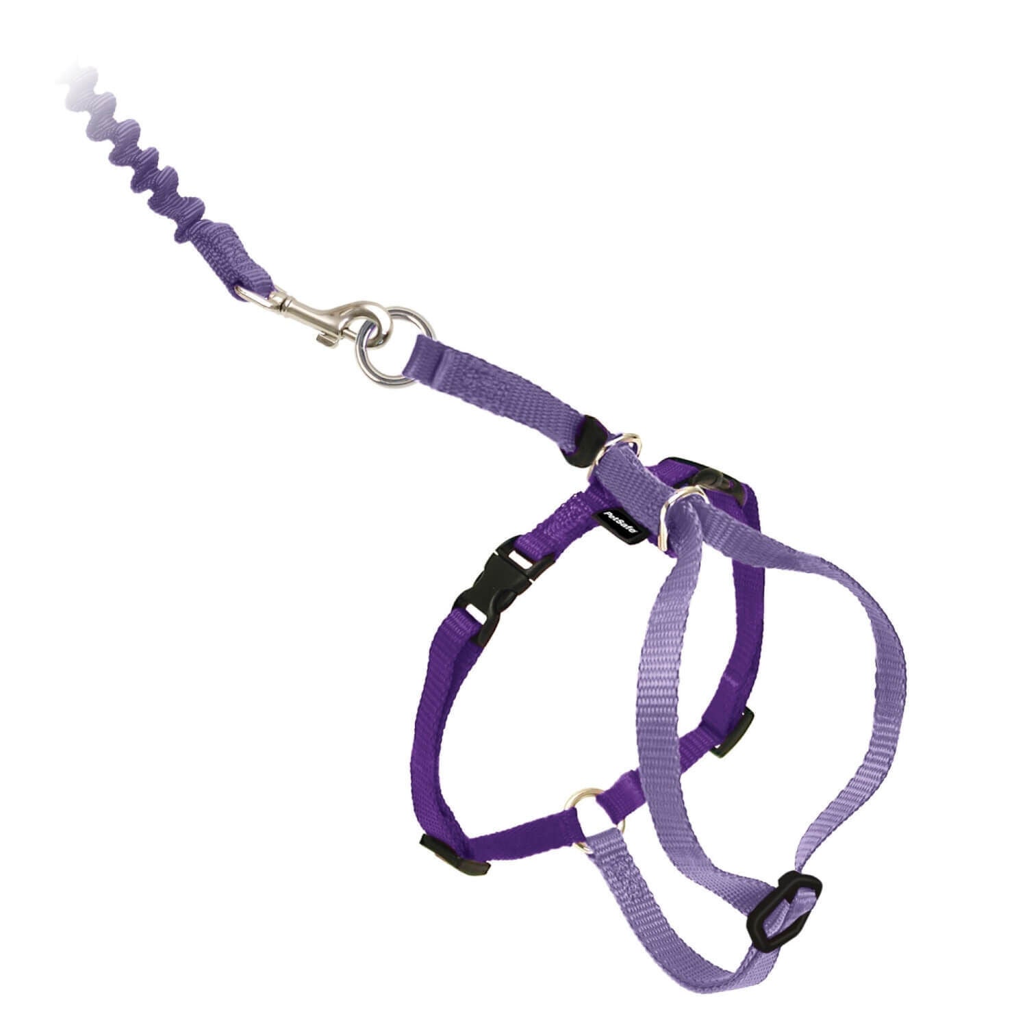 Petsafe Come With Me Kitty Harness And Bungee Cat Leash, Lilac/Deep Purple