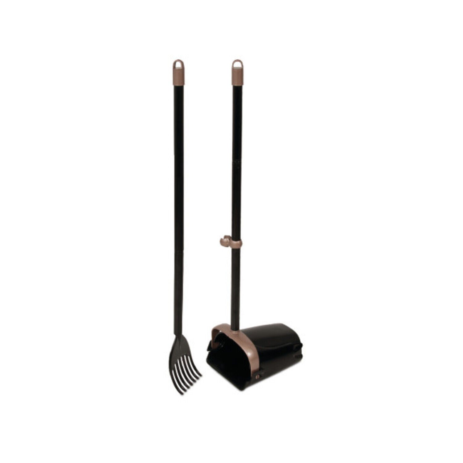 Arm & Hammer Swivel Bin & Rake Dog Poop Scooper Set