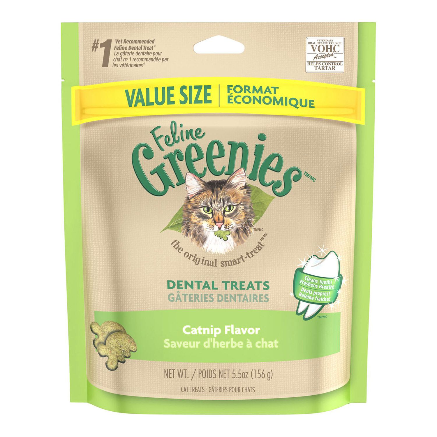 Greenies Dental Treats - Catnip Flavor
