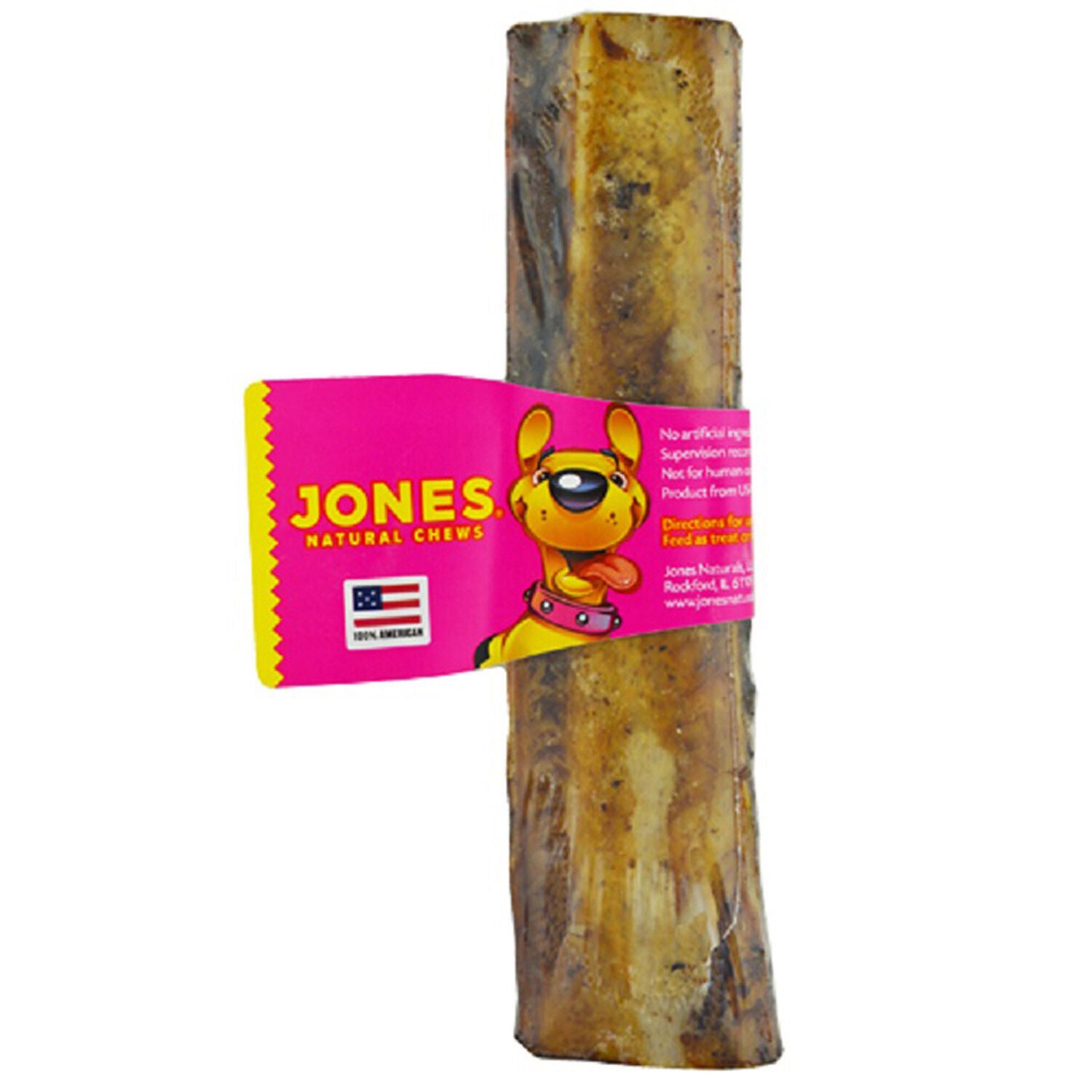 Jones Natural Chews Rib Bone Dog Treat